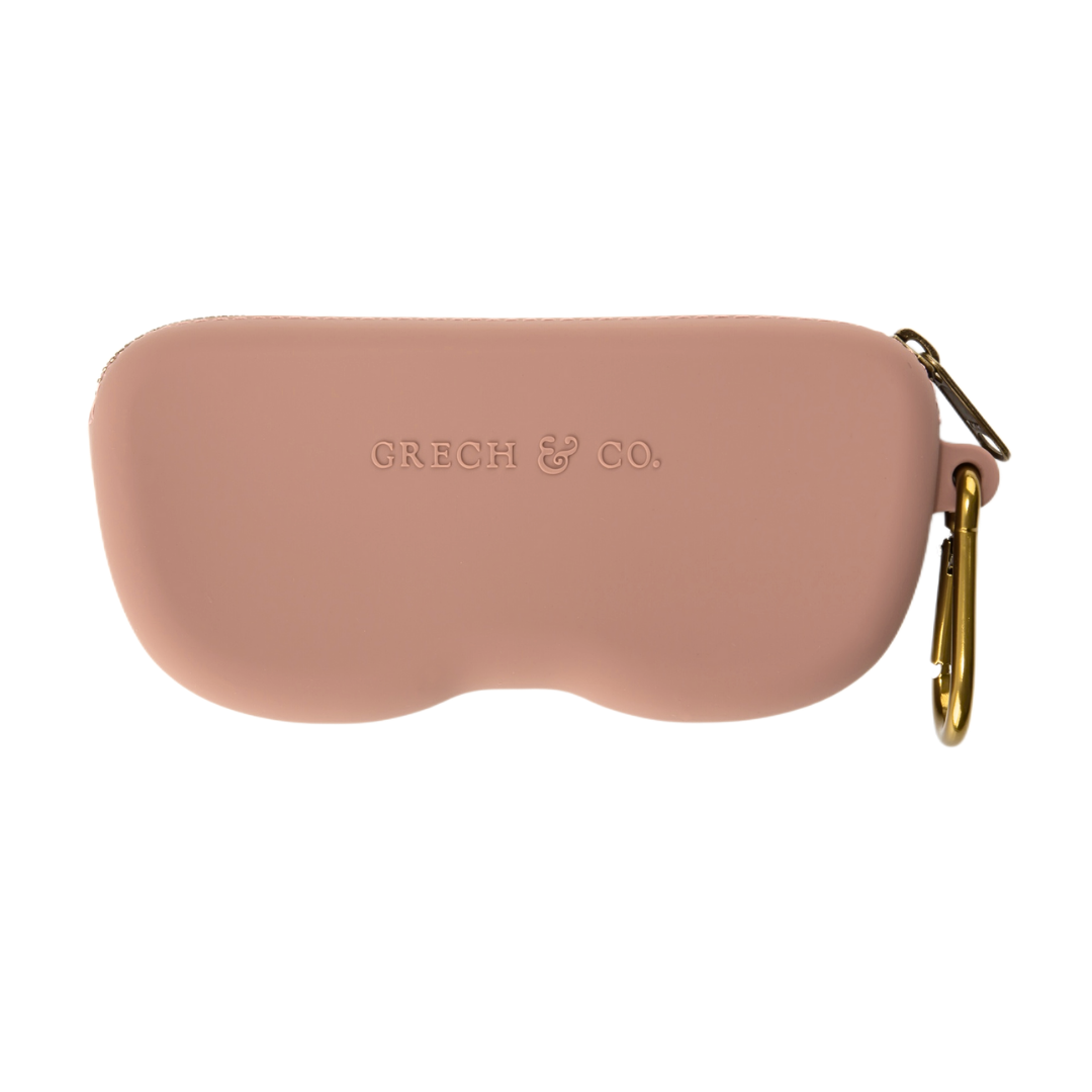 Zip + Go Case | Soft Silicone | Heather Rose