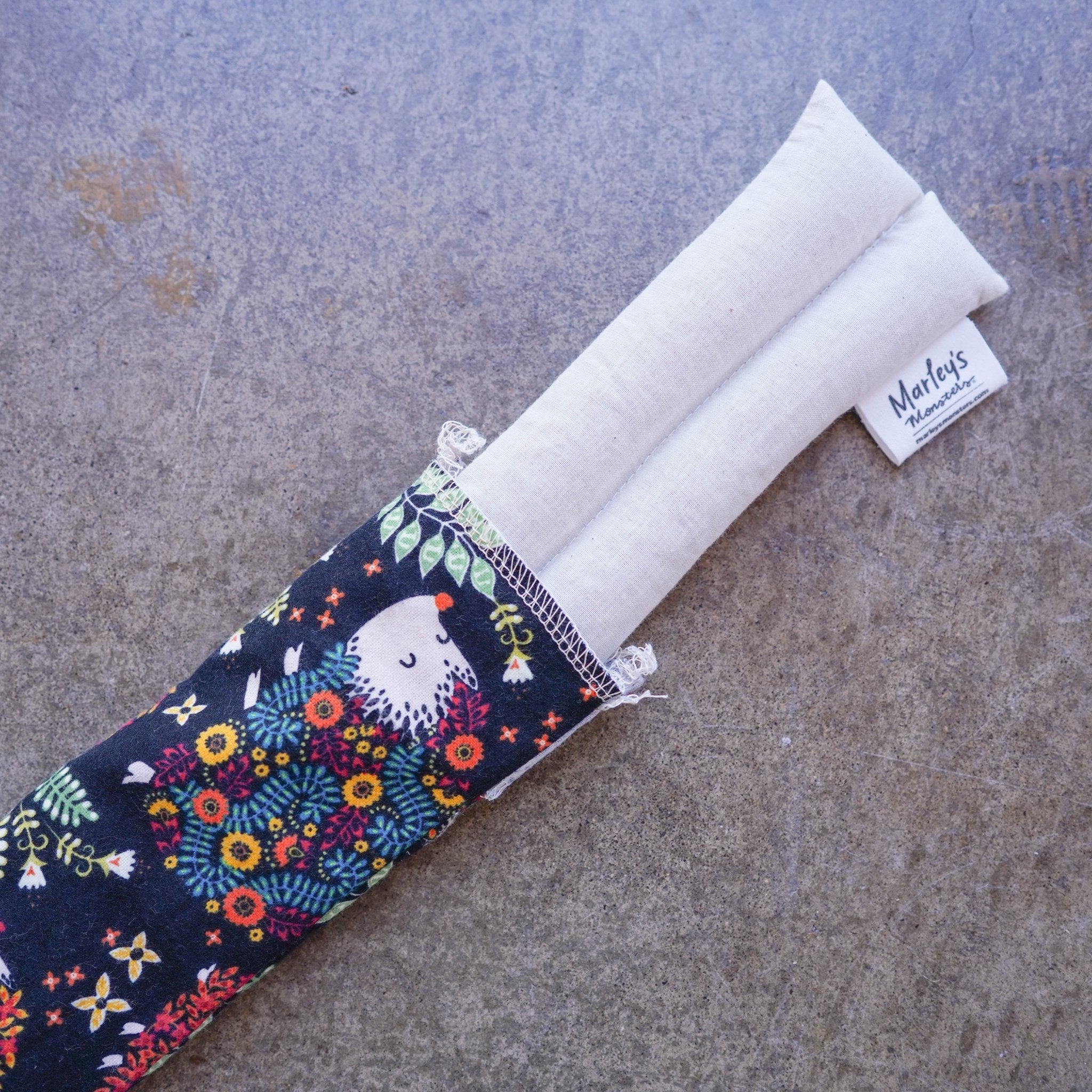 Heating Pad + Cover: Flax Seed