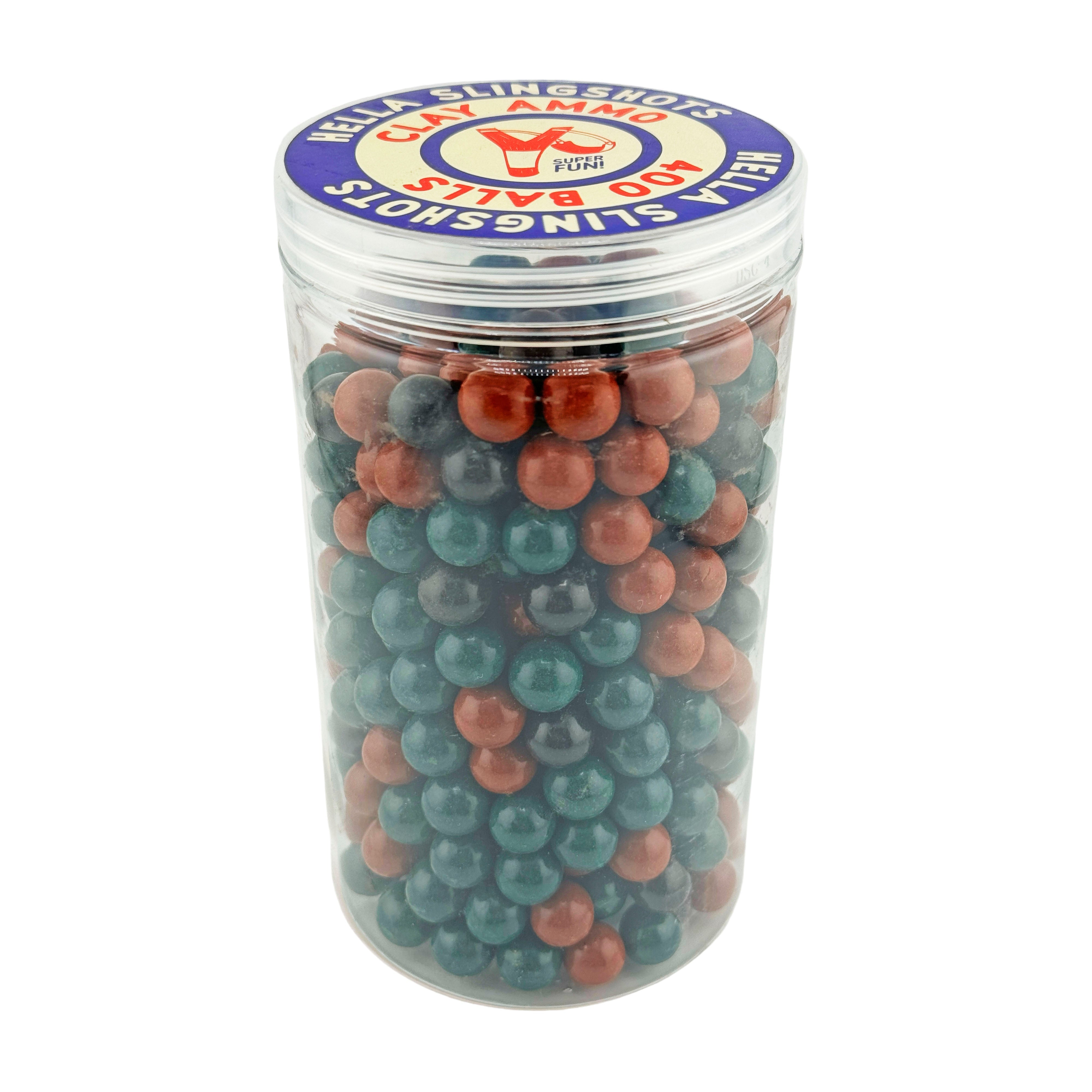 Clay Slingshot Ammo - 400 Balls