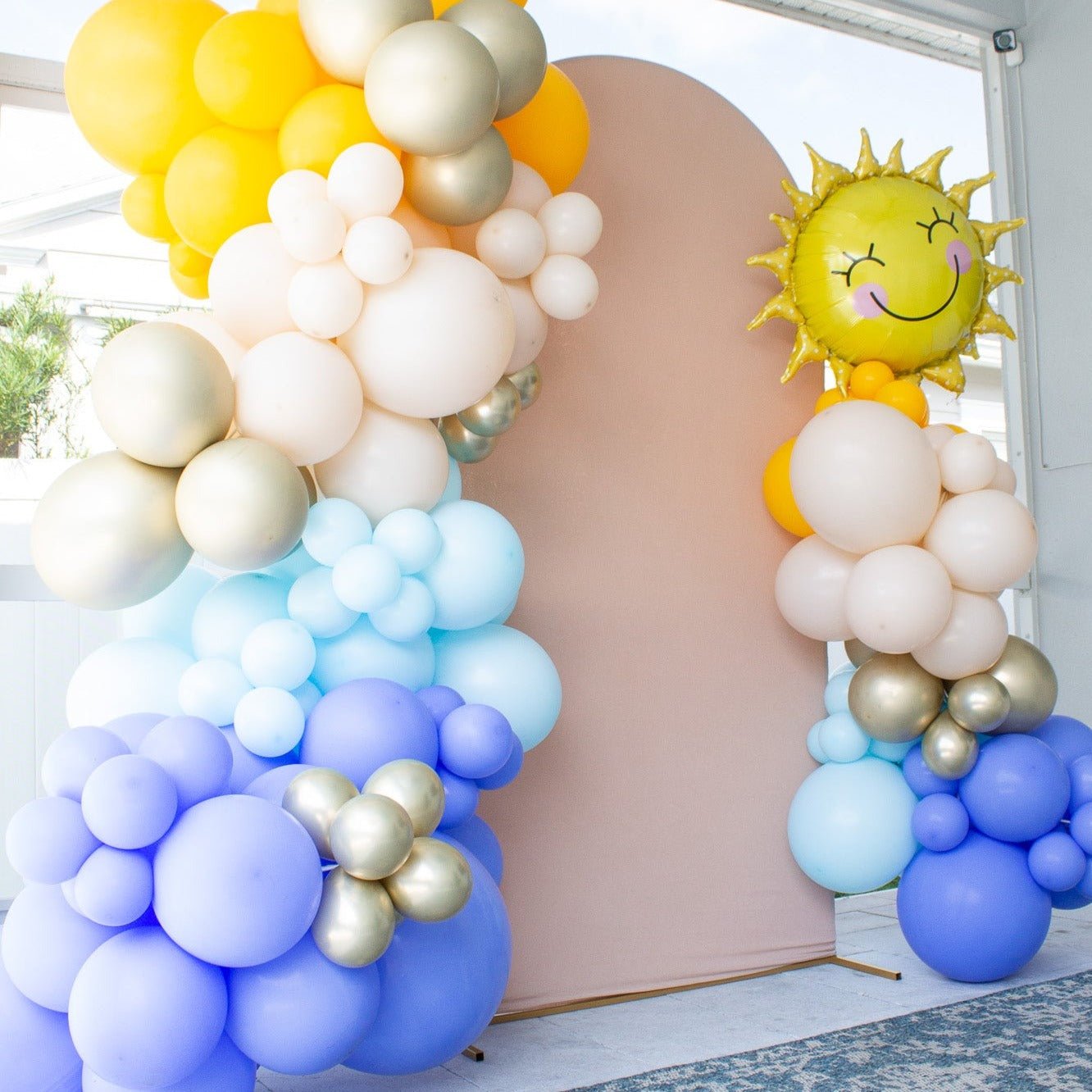 Here Comes The Son Balloon Garland Kit