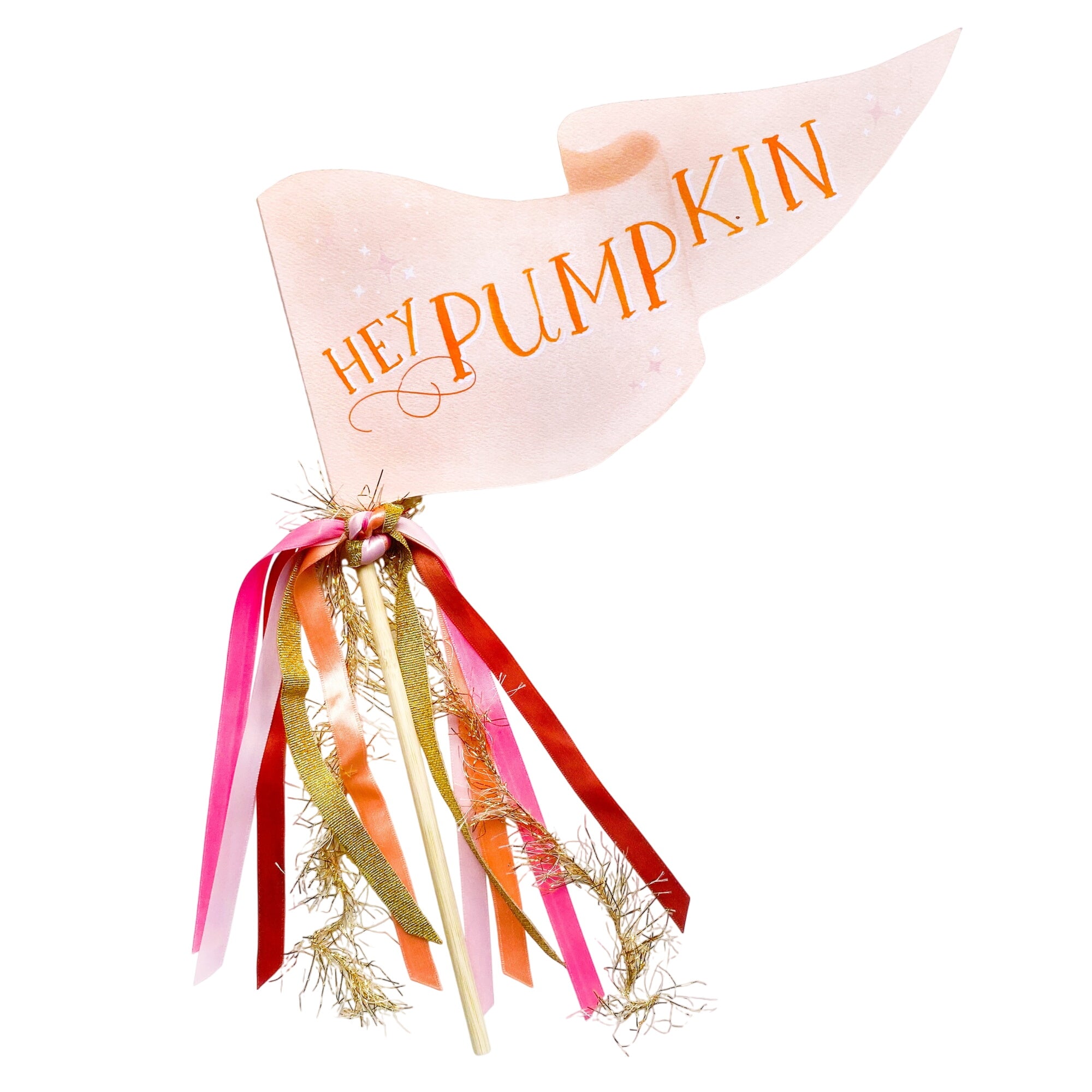 Hey Pumpkin Party Pennant