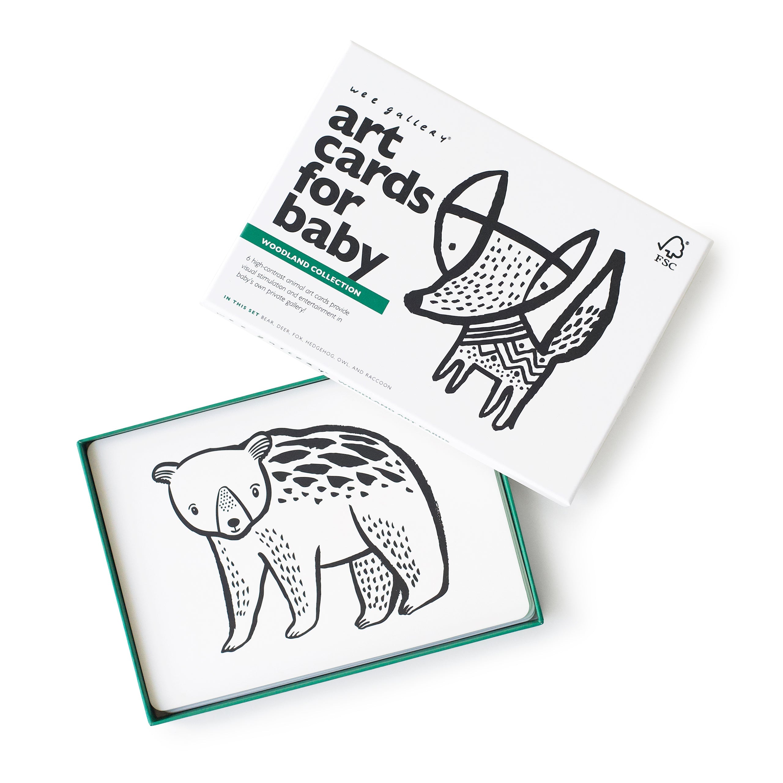 Art Cards For Baby - Woodland Collection