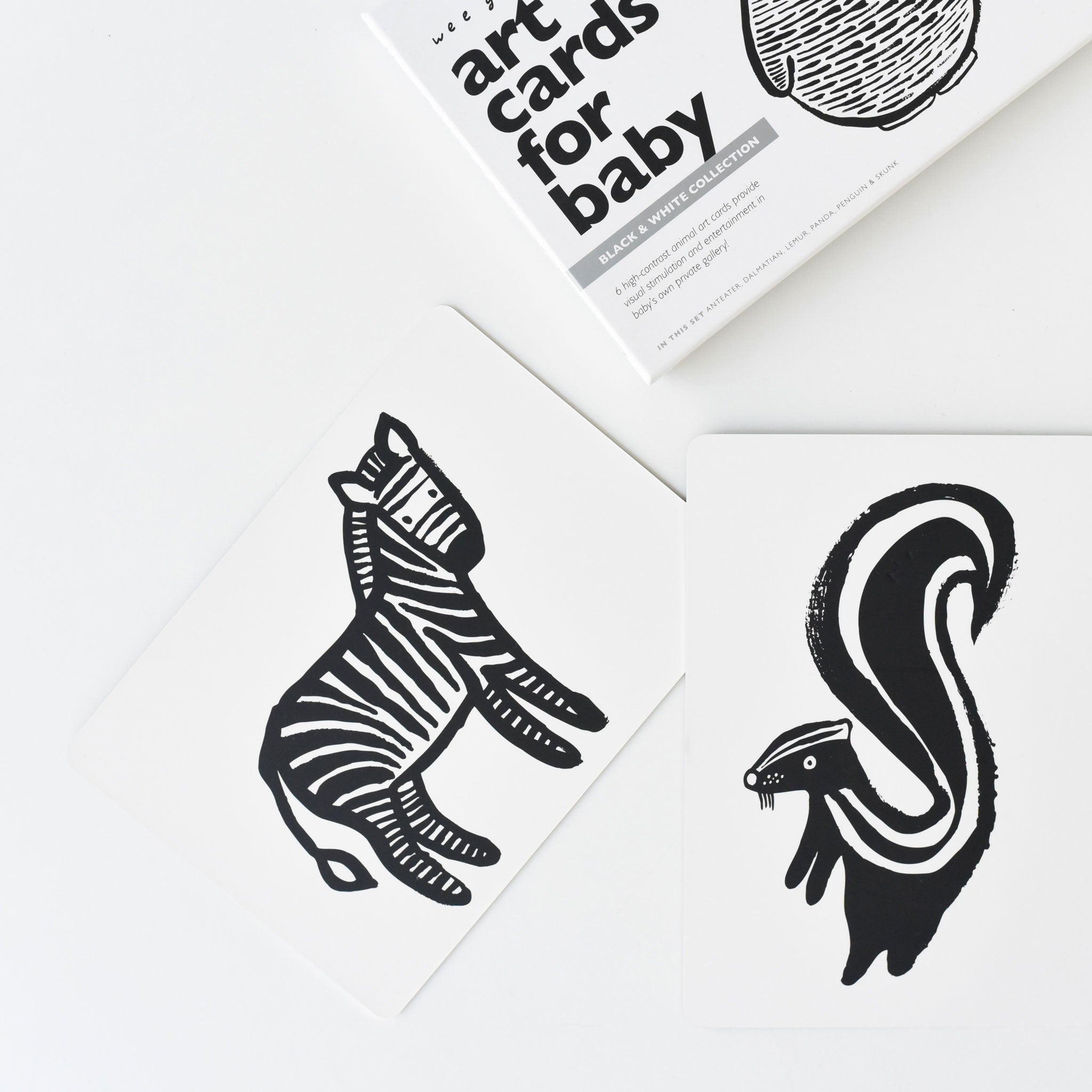 Art Cards For Baby - Black And White Collection