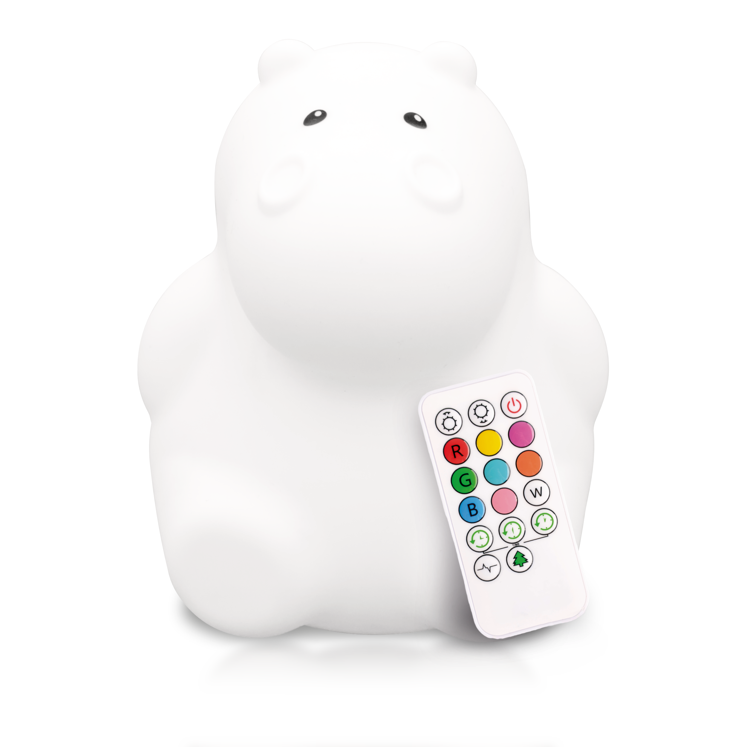 Lumipets® Honey The Hippo- Children's Touch Night Light