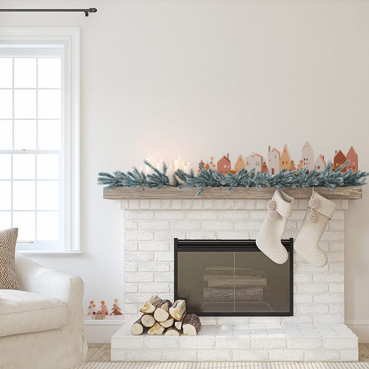 Christmas Village Wall Decals