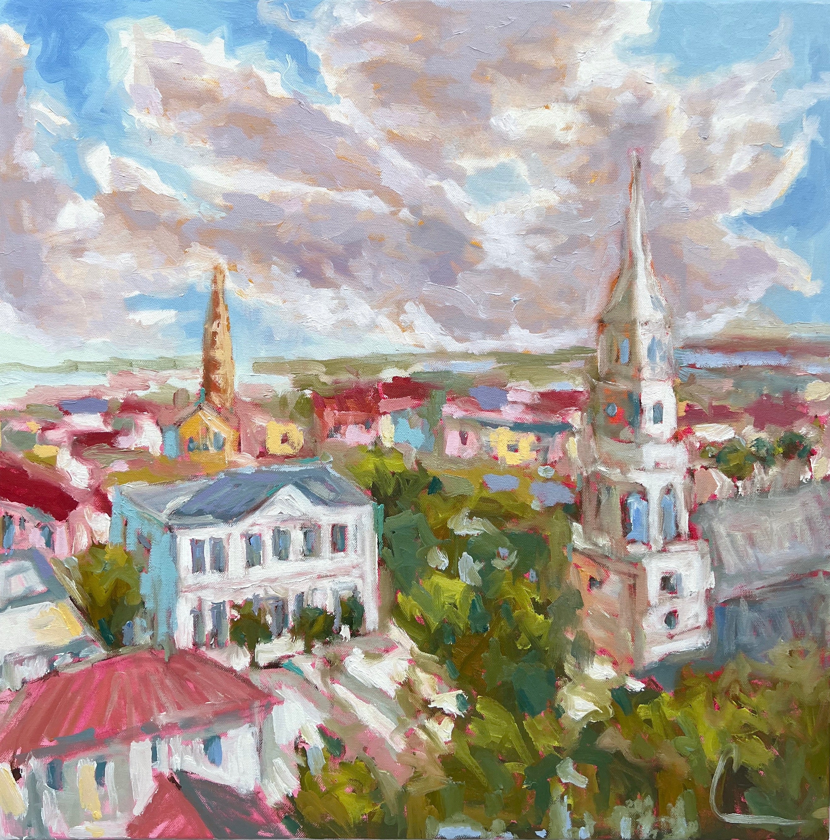 Holy City Steeples 2 Print