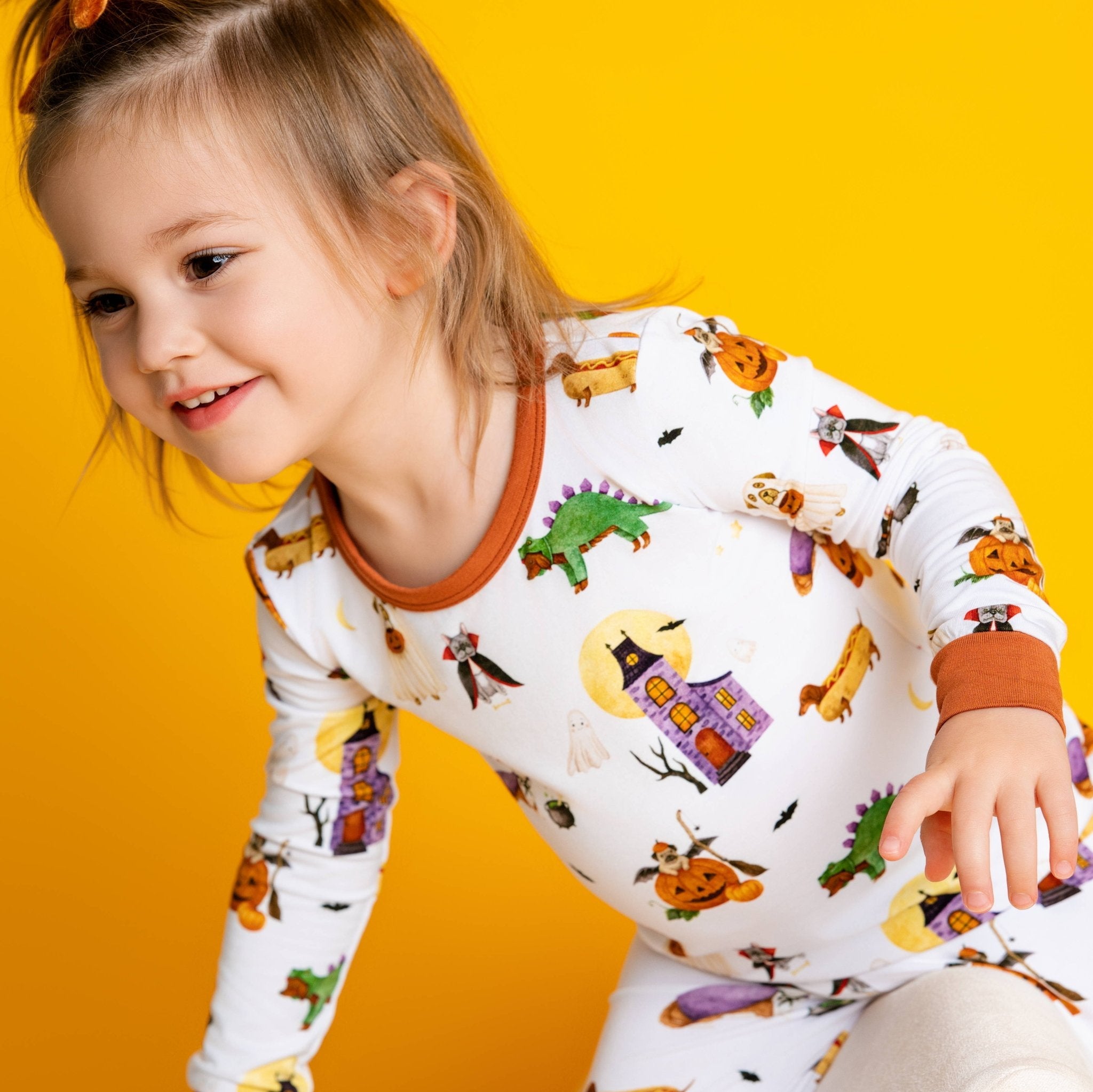 Howl-o-ween (dog) Long Sleeve Pj's