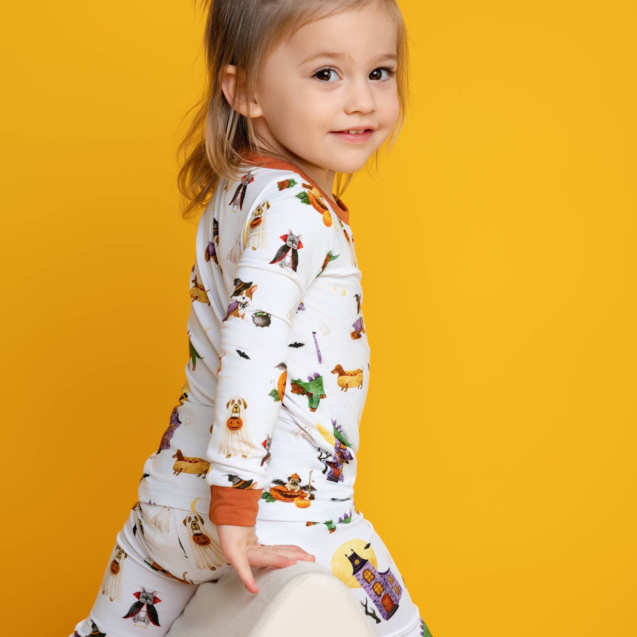 Howl-o-ween (dog) Long Sleeve Pj's