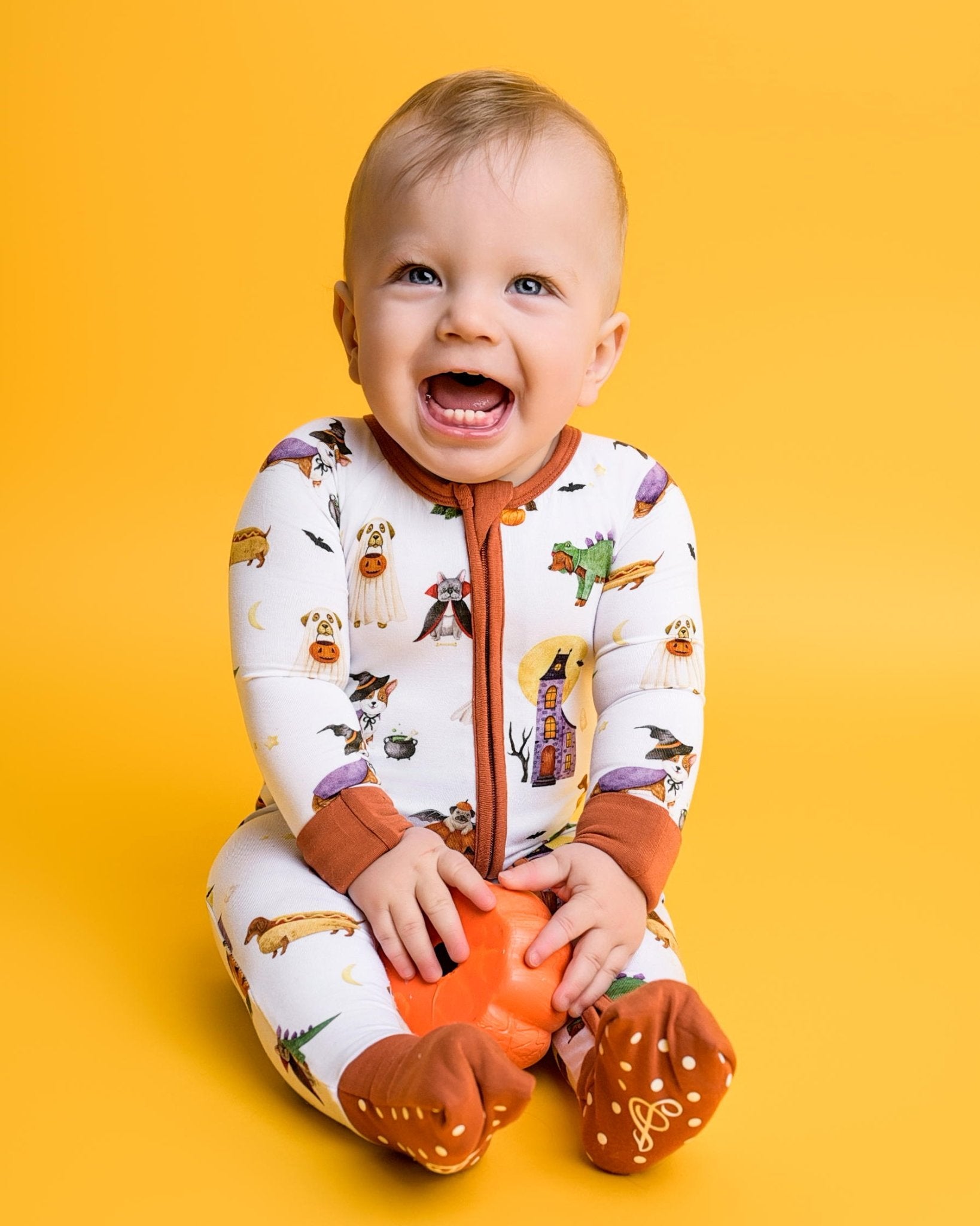 Howl-o-ween (dog) Romper