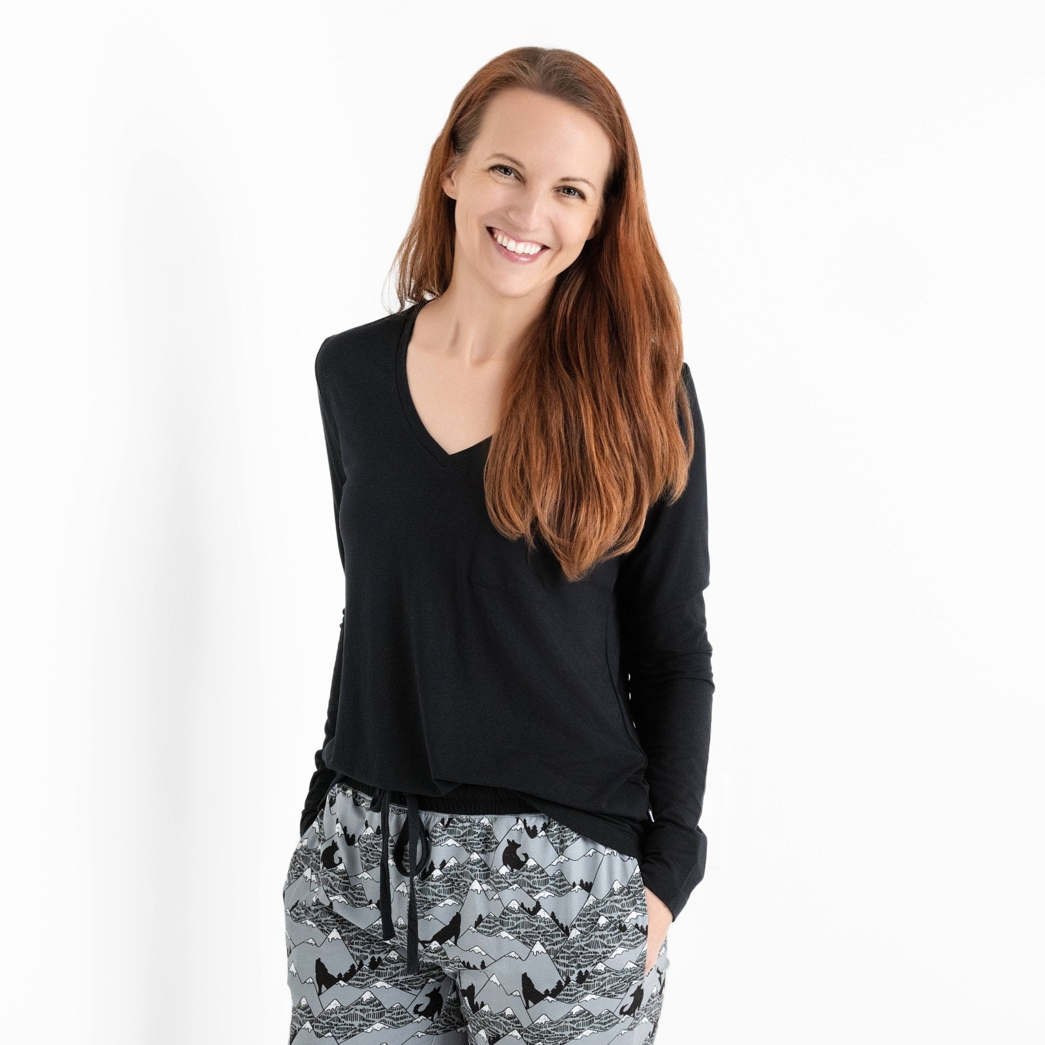 Howling Hills (mountain) Women's Long Sleeve Shirt