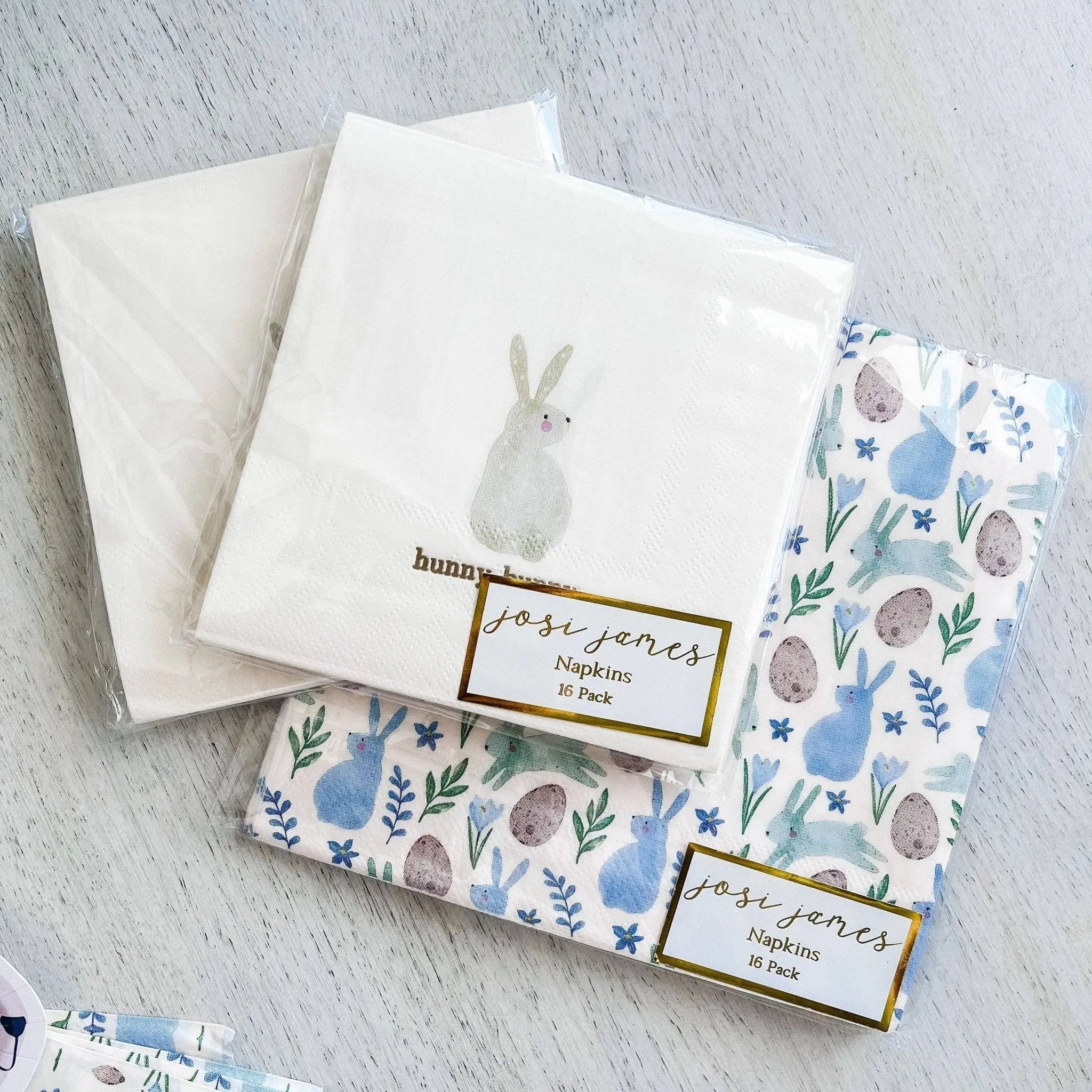 Hunny Bunny Napkins, Small