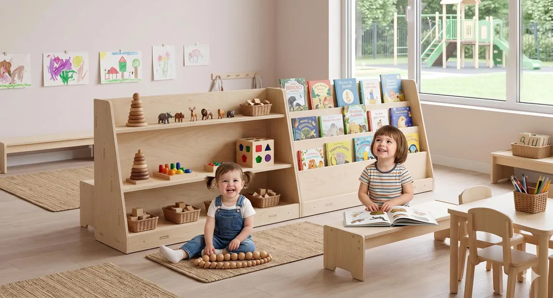 Carter- Montessori Toy Shelf