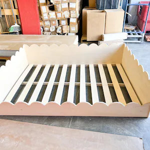 Carlie- Scalloped Bed