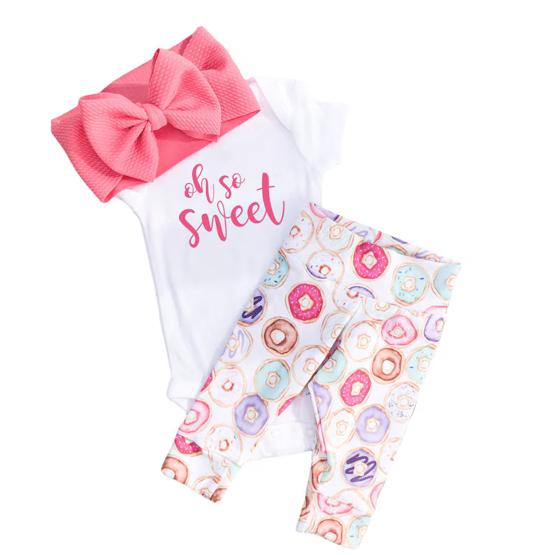 Oh So Sweet Donut Leggings Set