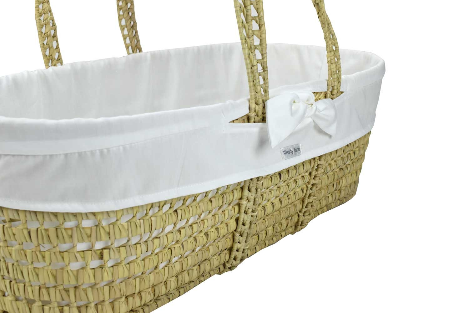 Modern Style Liner Cover For Moses Basket - Choose Fabric - Custom Made