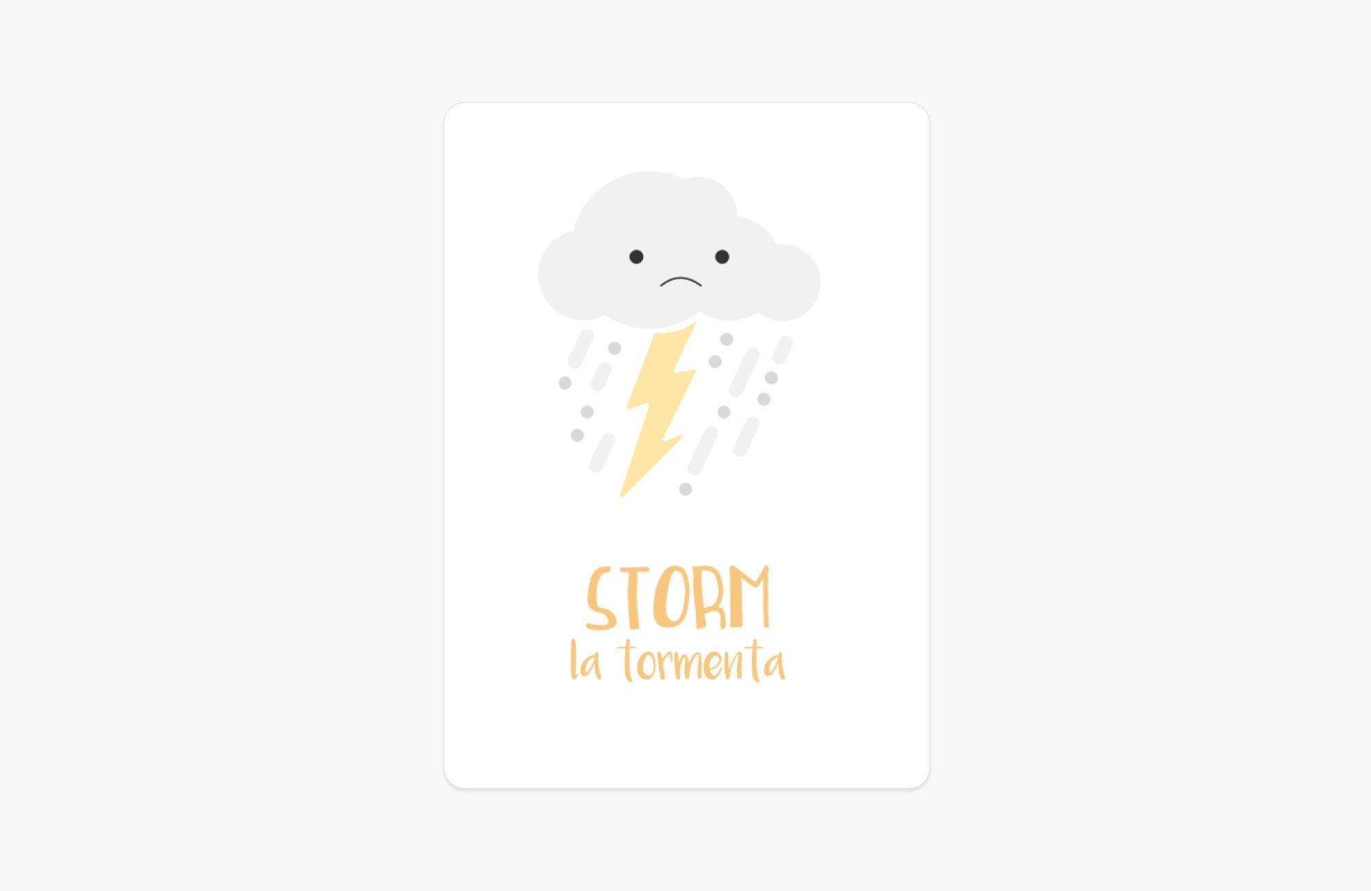 Weather Flashcards