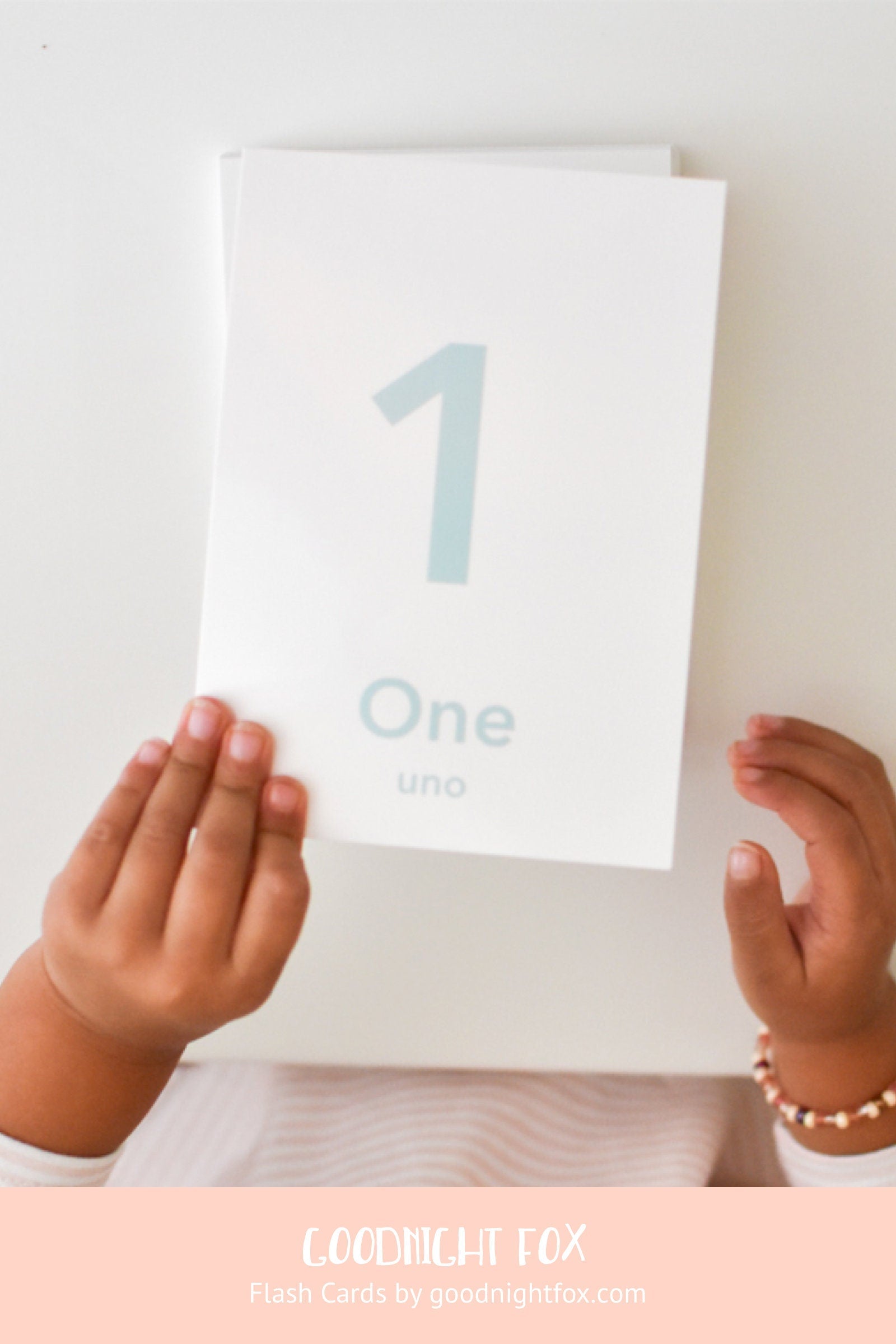 Counting Flashcards, Numbers 1 To 20