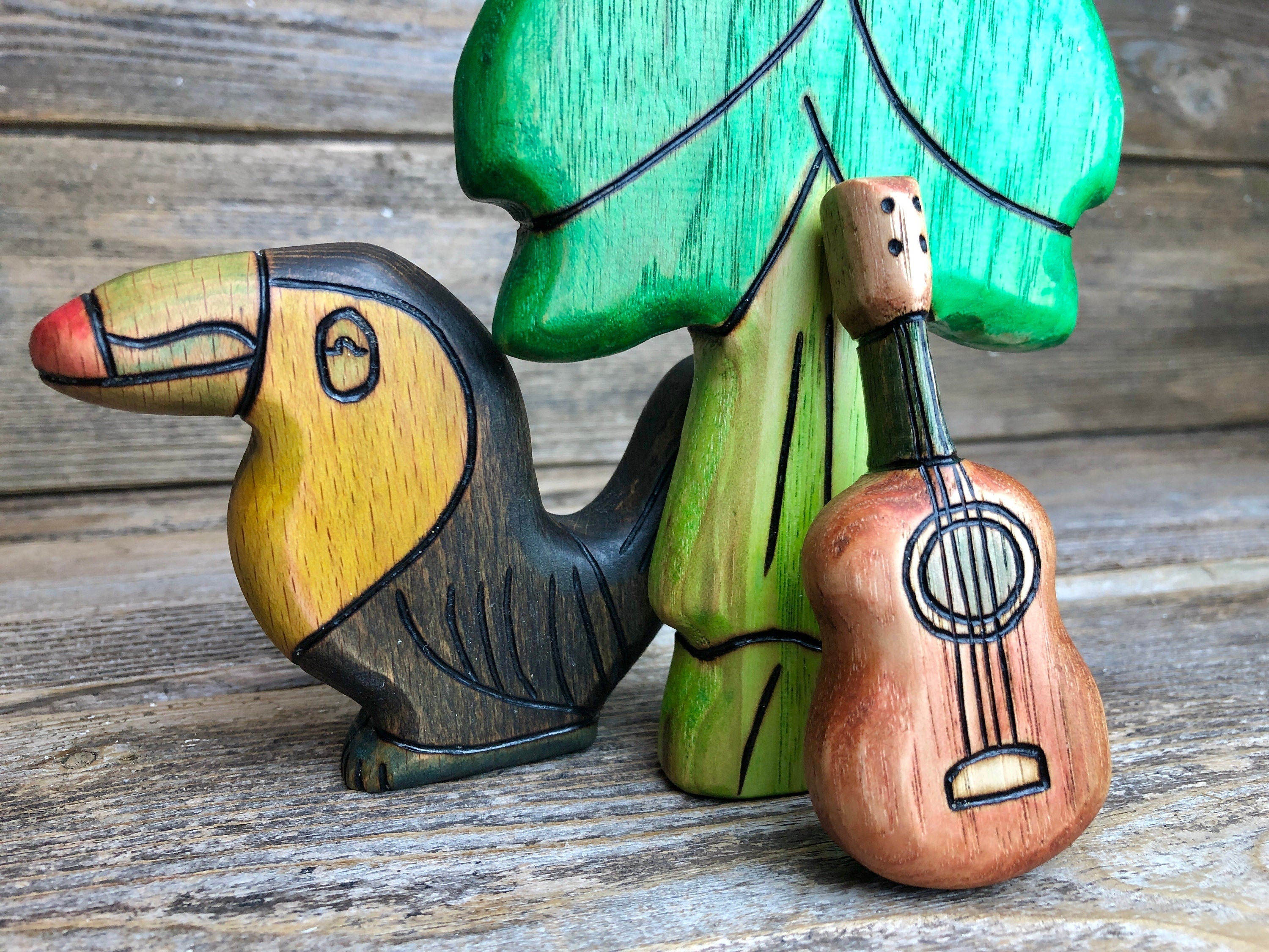 Wooden Ukulele Wooden Toy