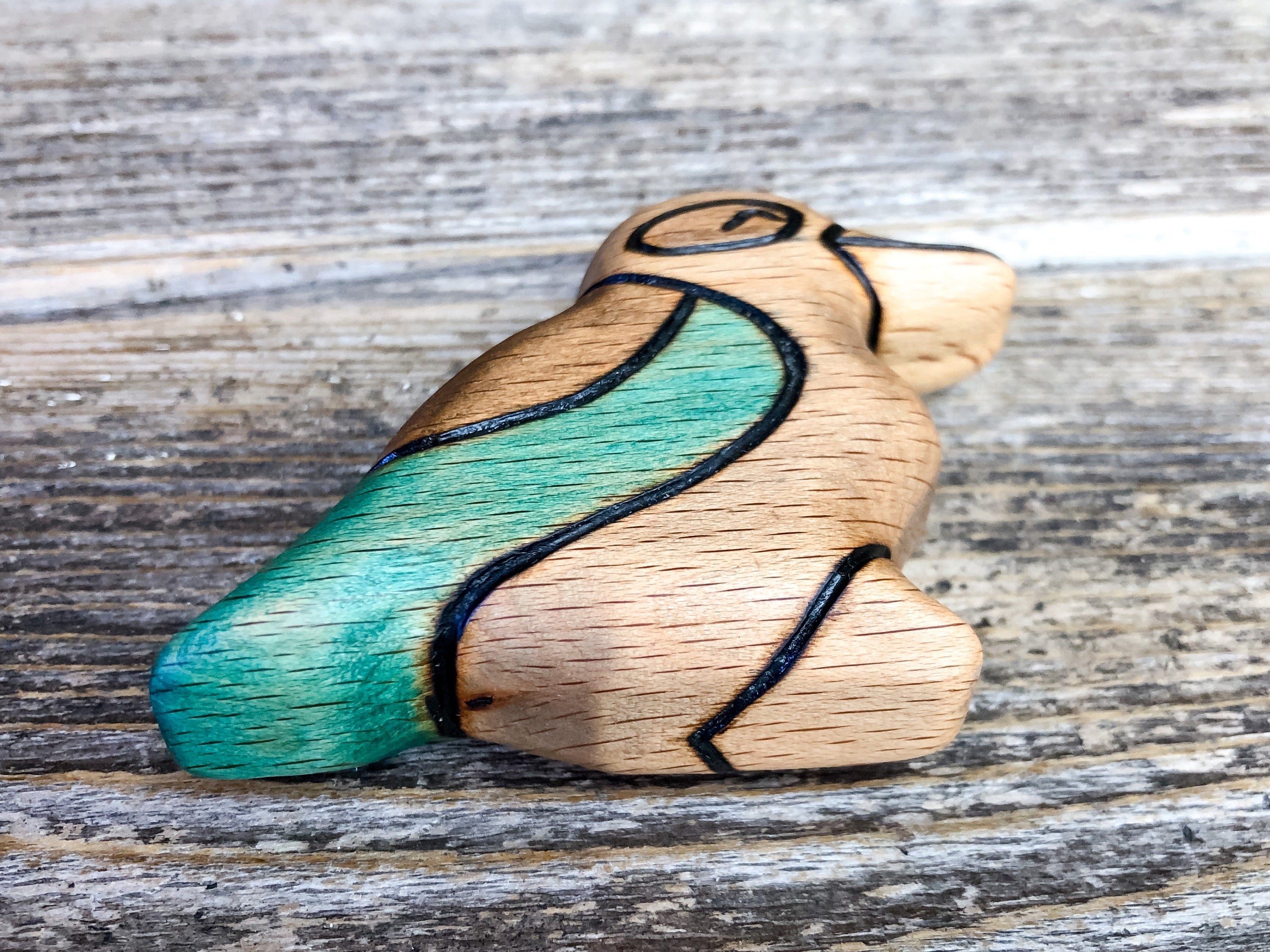 Wooden Kookaburra Toy
