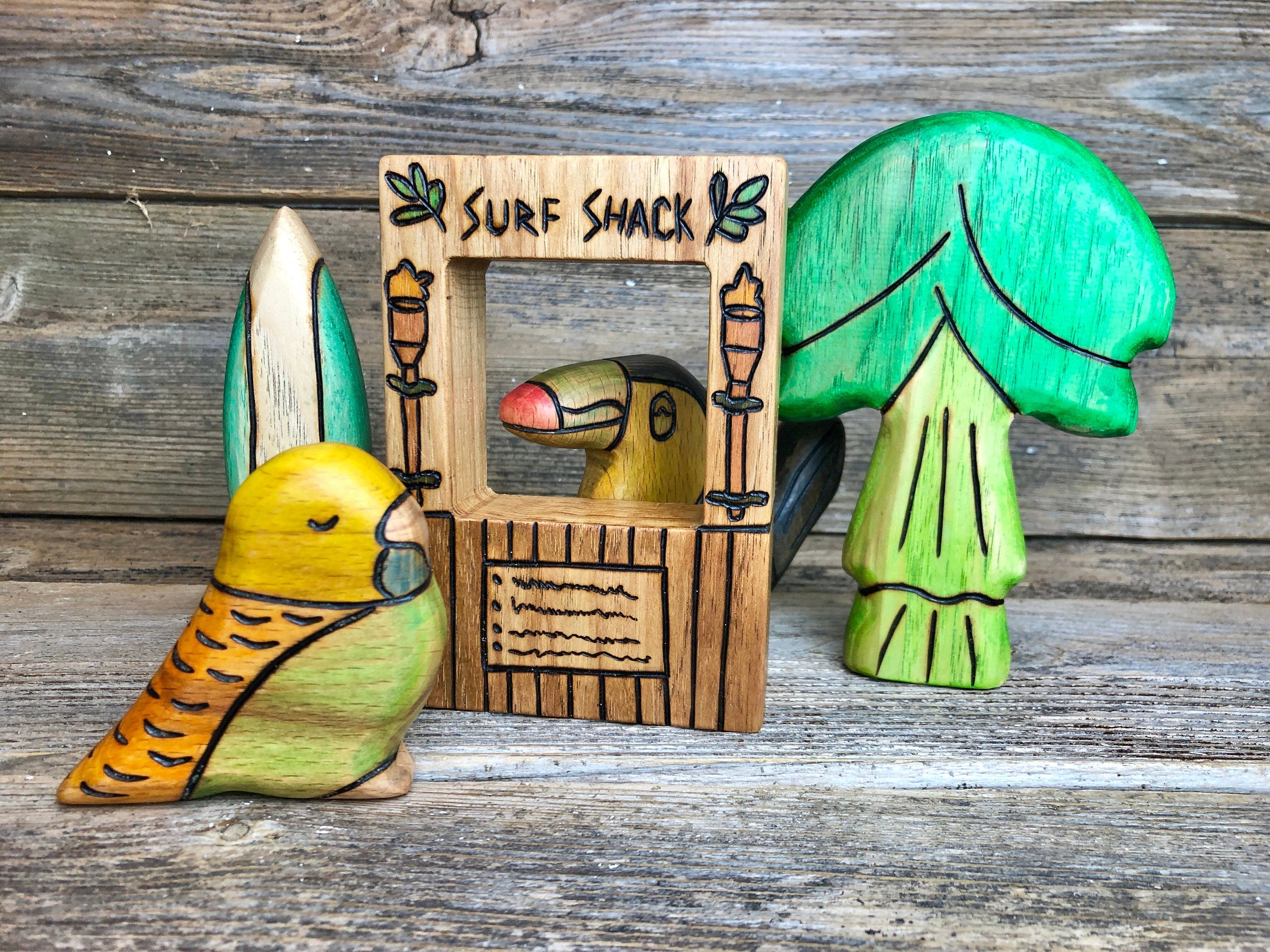 Preorder - Wooden Surf Shack Toy