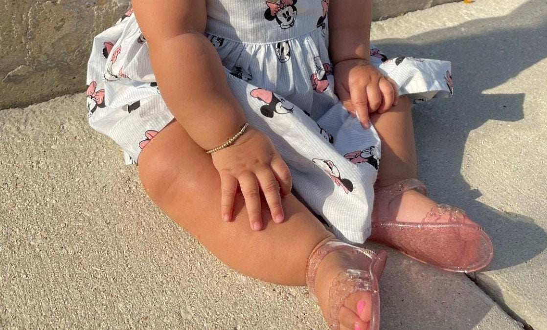 14k Gold-filled 2mm Bracelet | Minimalist Gold Bead Bracelet | Layering Jewelry For Women & Kids