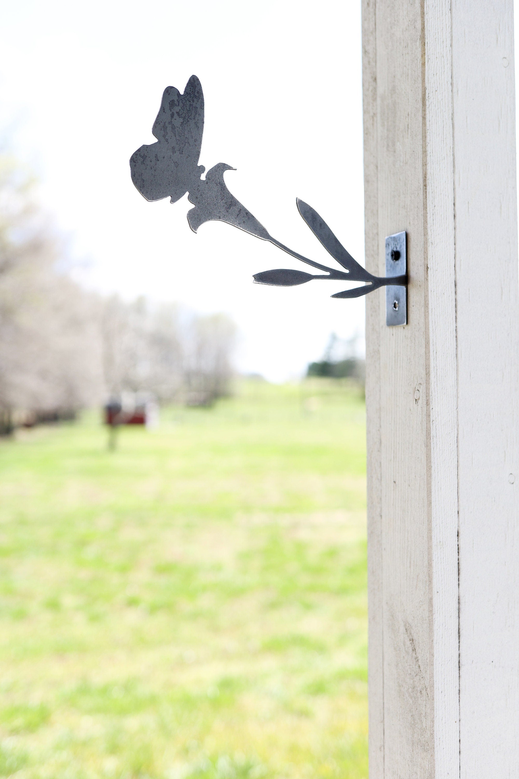Butterfly Flower Statue