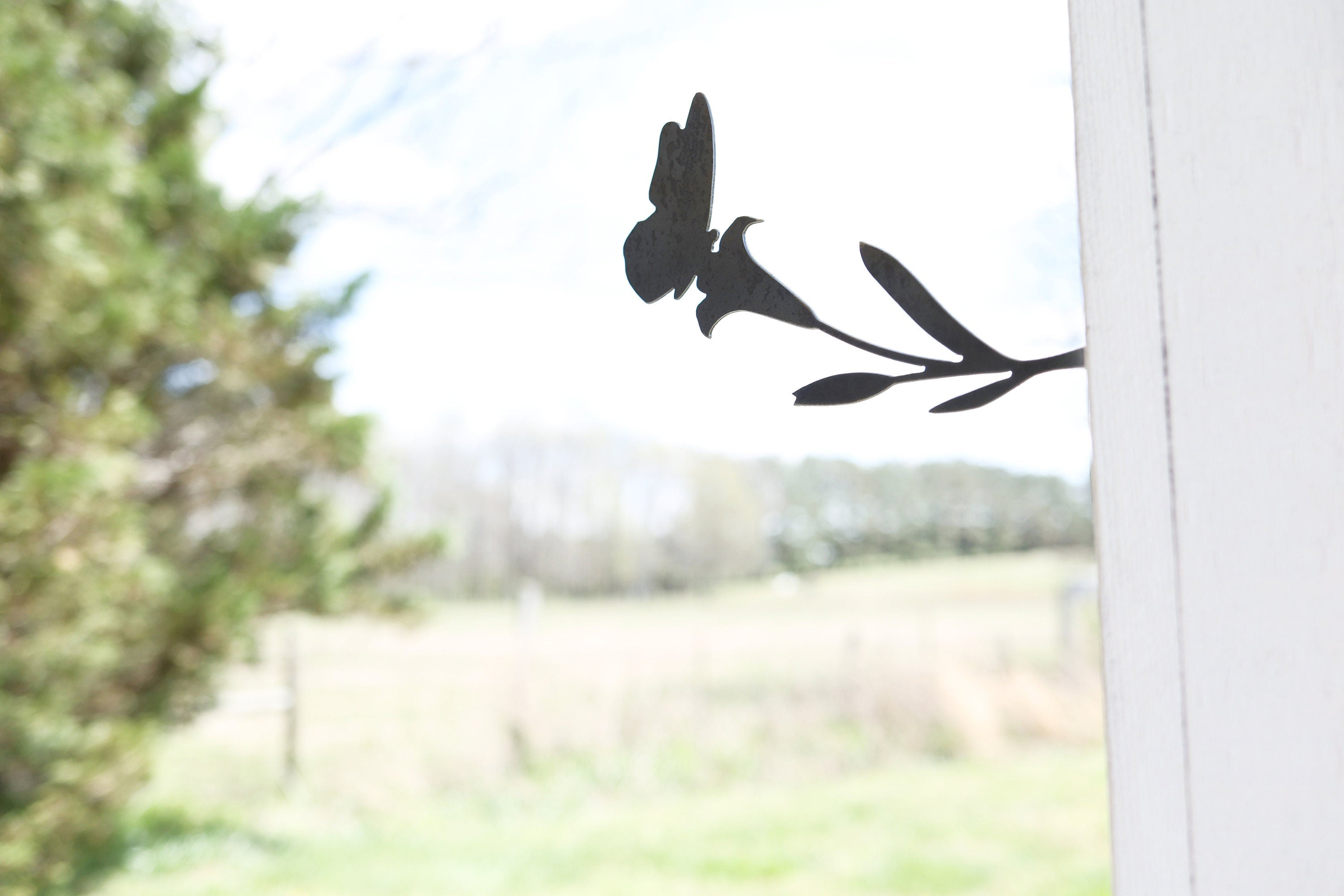 Butterfly Flower Statue