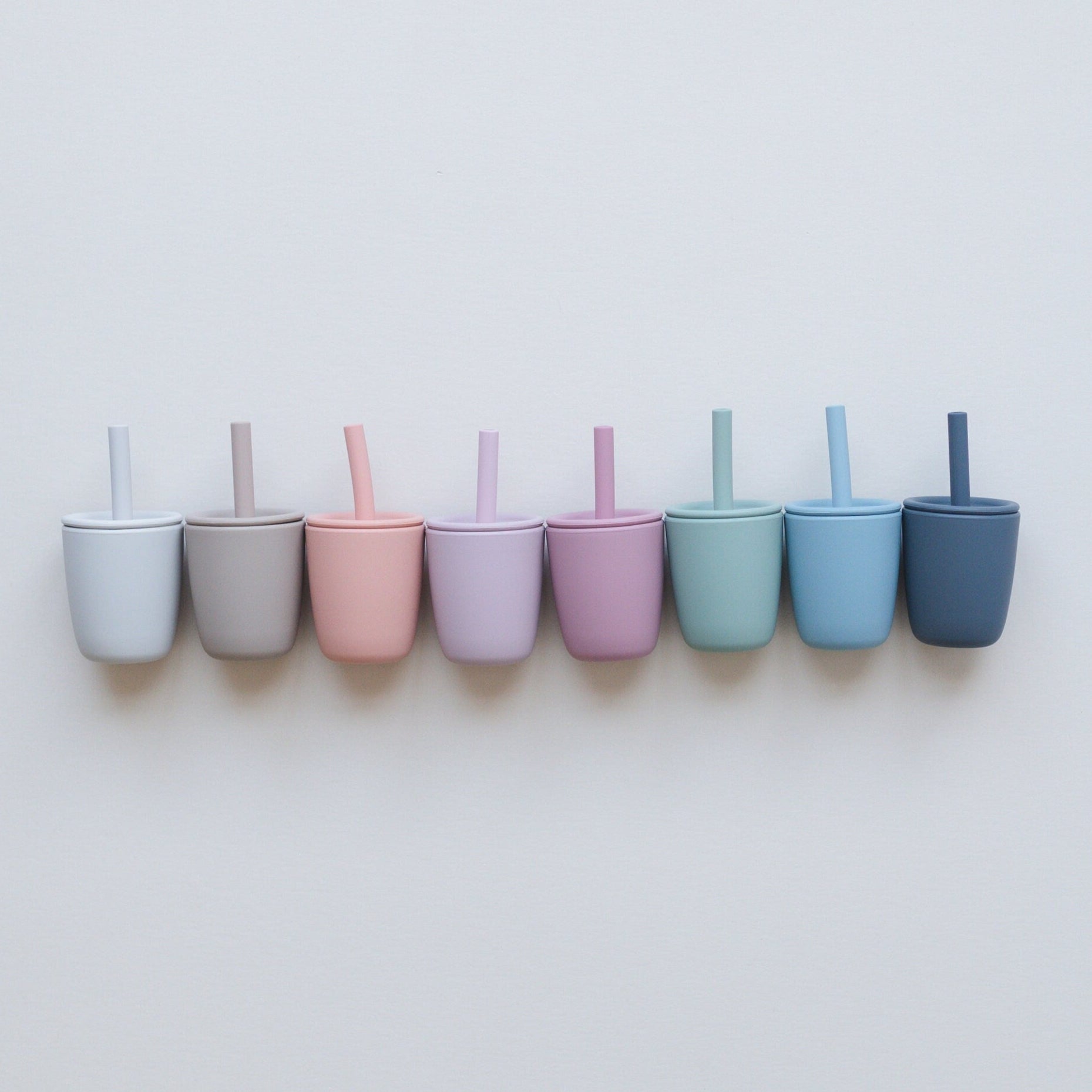Mini Straw Cup - Silicone Straw Cup For Babies & Young Toddles