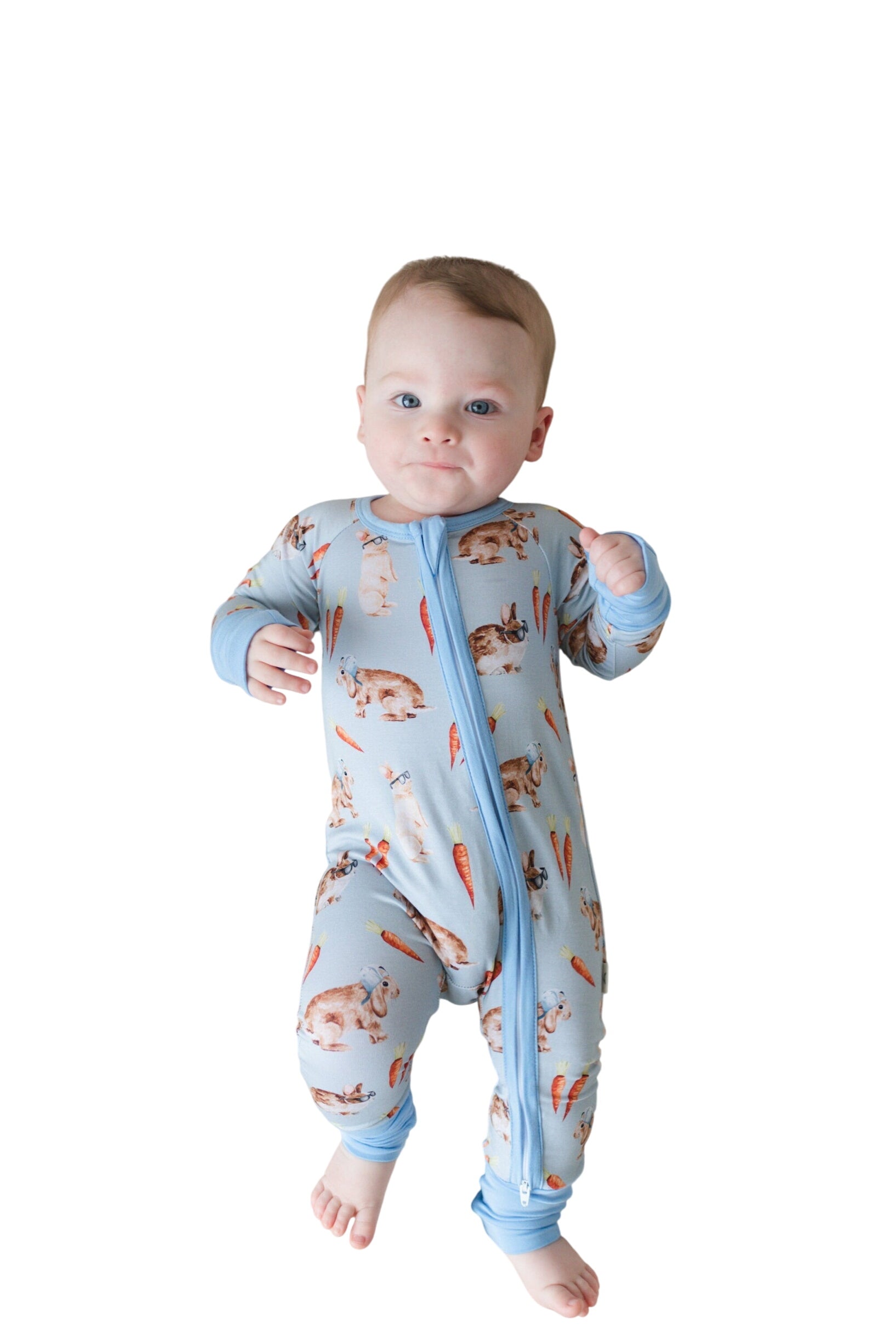 Hoppy Dudes Bamboo Zippy Pajamas