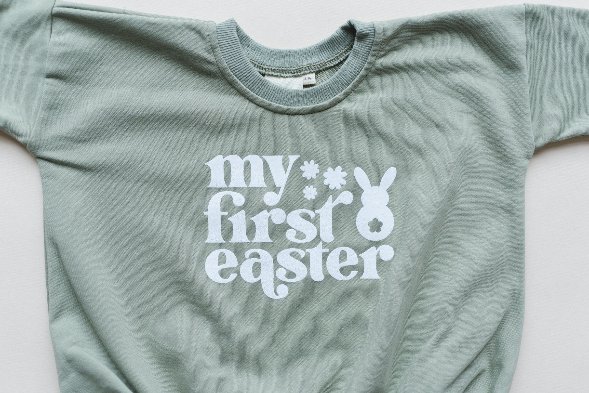 My First Easter Oversized Sweatshirt Romper - More Colors