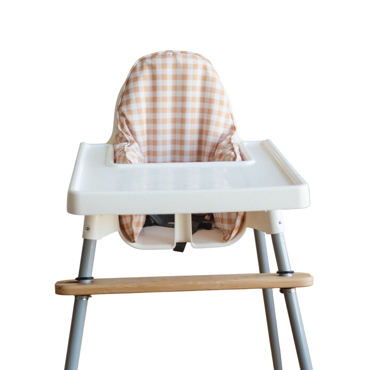 Yellow Gingham Ikea Antilop Cushion Cover