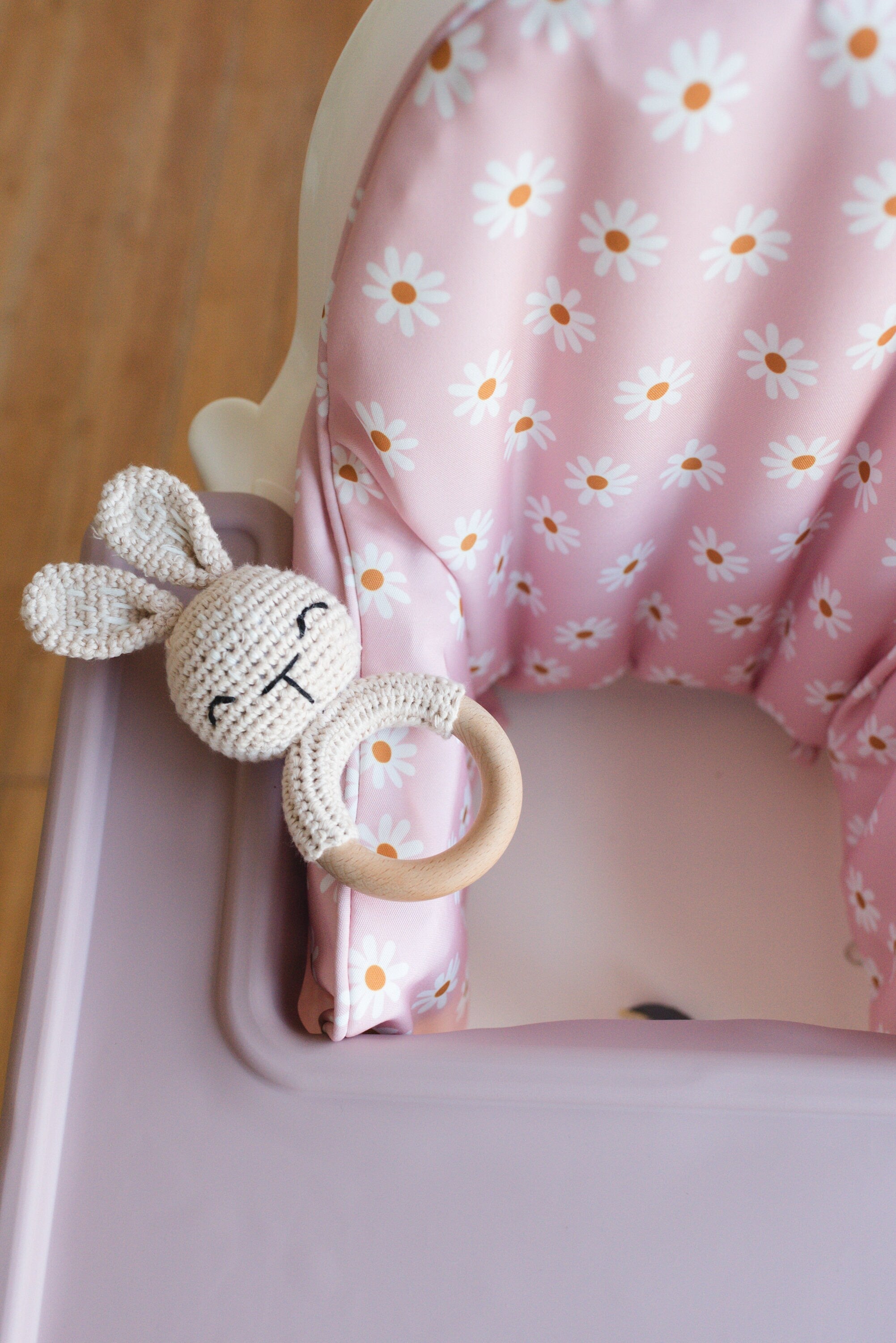 Pink Daisy Ikea Antilop Cushion Cover