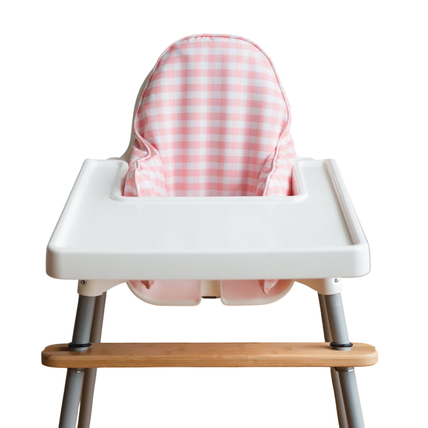 Pink Gingham Ikea Antilop Cushion Cover