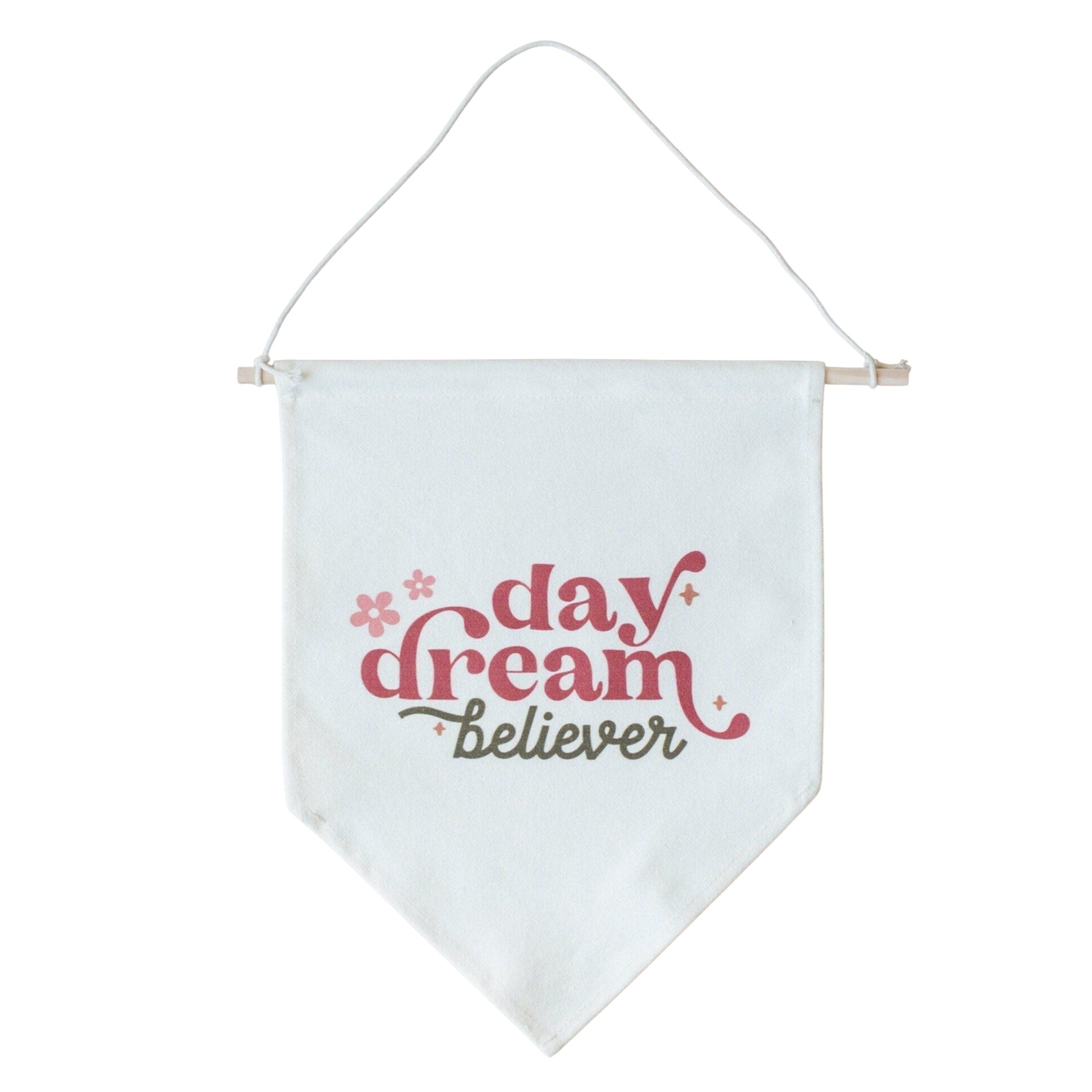 Daydream Believer Canvas Pennant