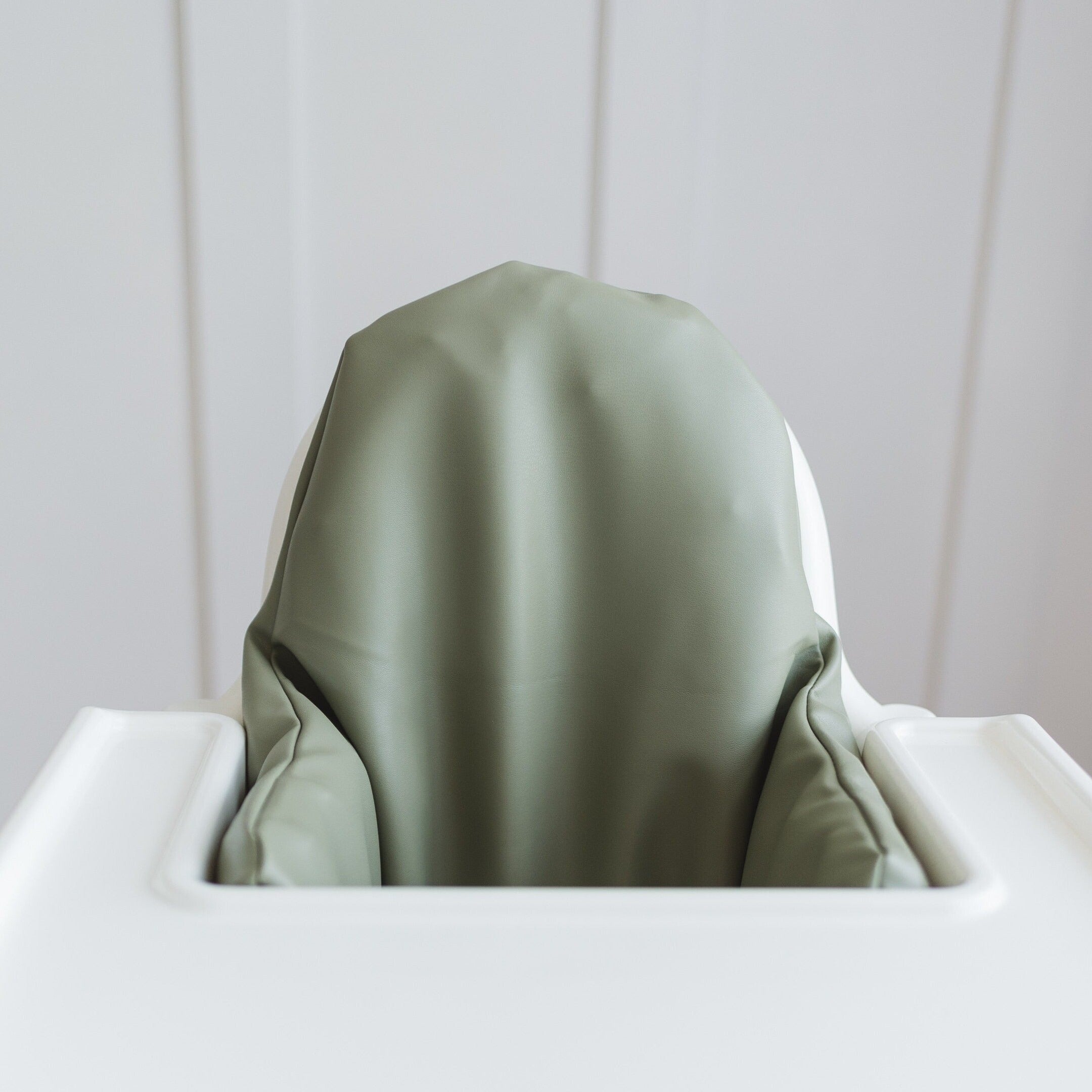 Olive Vegan Leather Ikea Antilop Cushion Cover