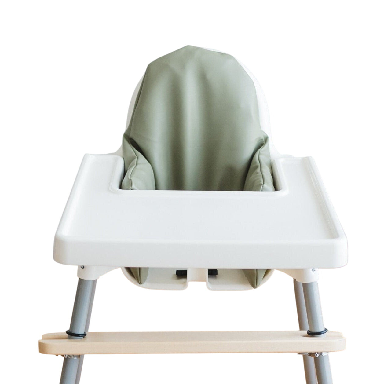 Olive Vegan Leather Ikea Antilop Cushion Cover