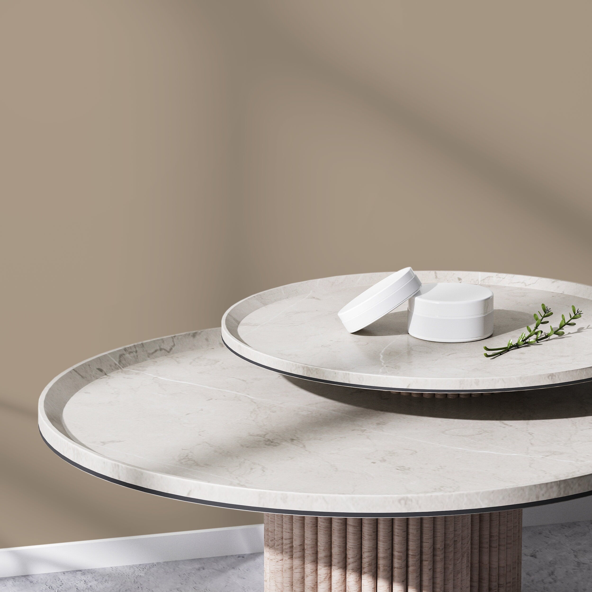 Solid Color Wallpaper Featuring An Earthy Hue In Grullo Gray - D422