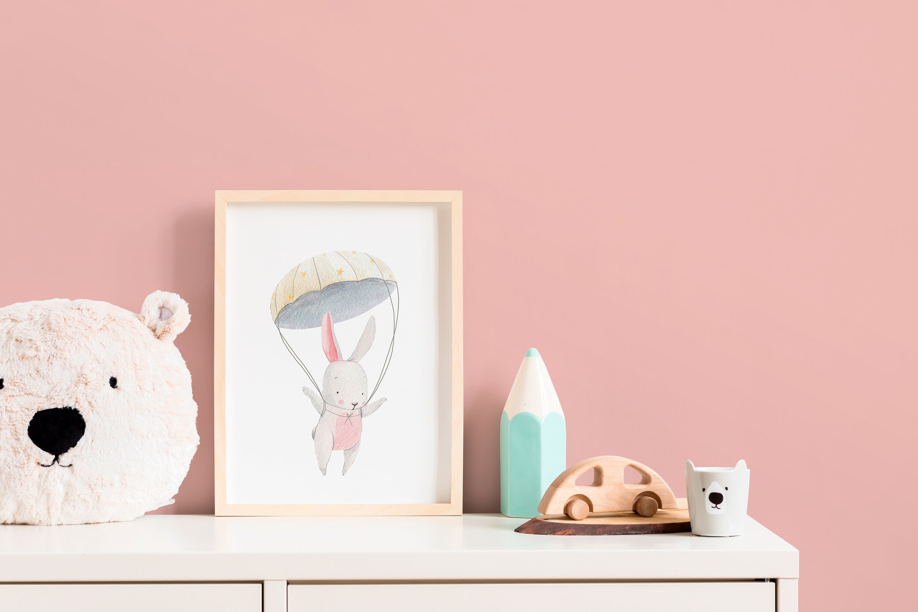 Solid Color Wallpaper With A Minimalist Style In Rosy Pink - D450