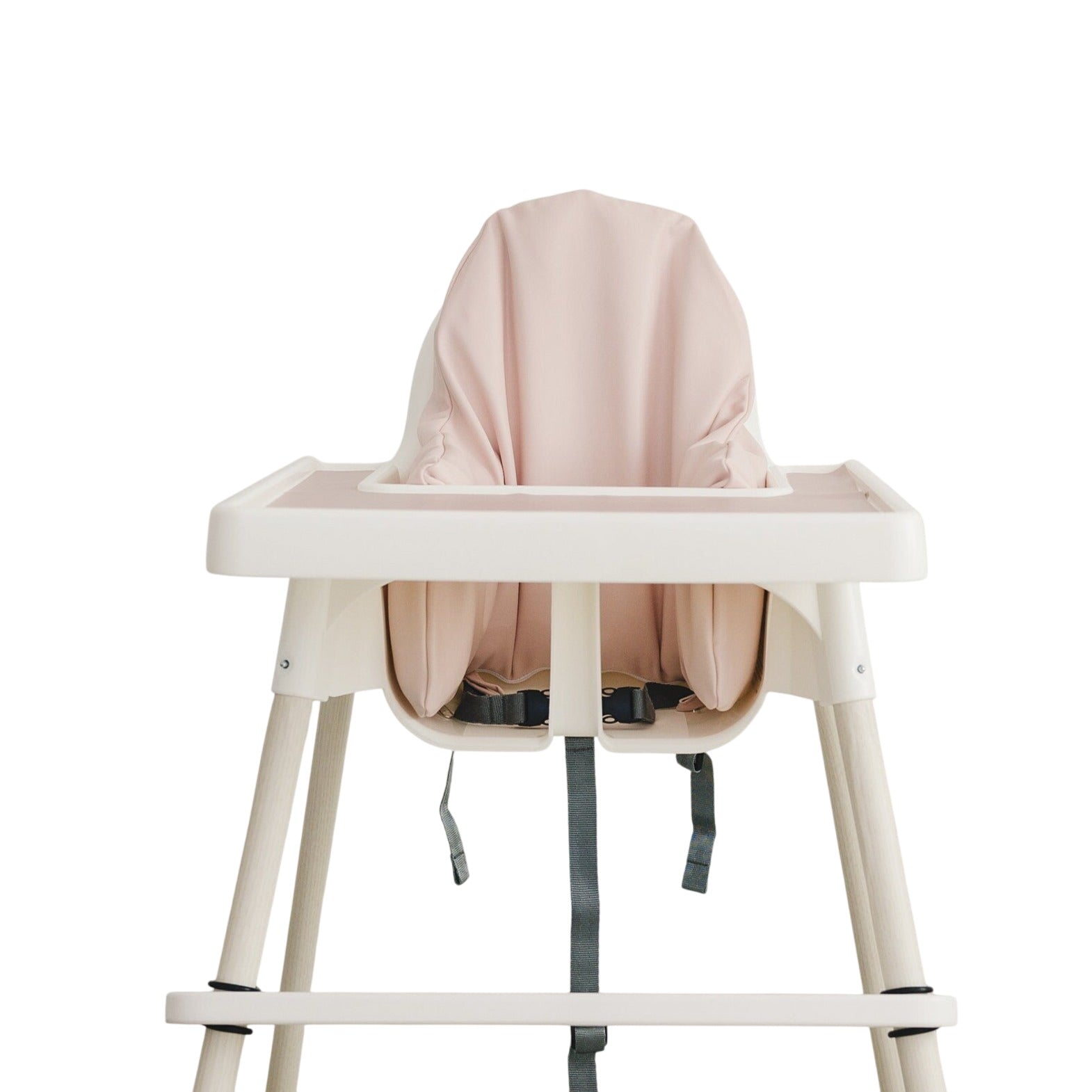 Blush Pink Vegan Leather Ikea Antilop Cushion Cover