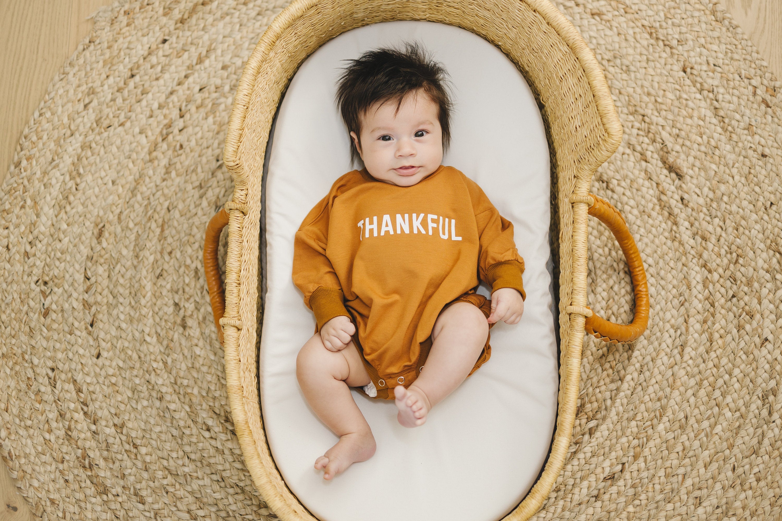 Thankful Bamboo Sweatshirt Romper