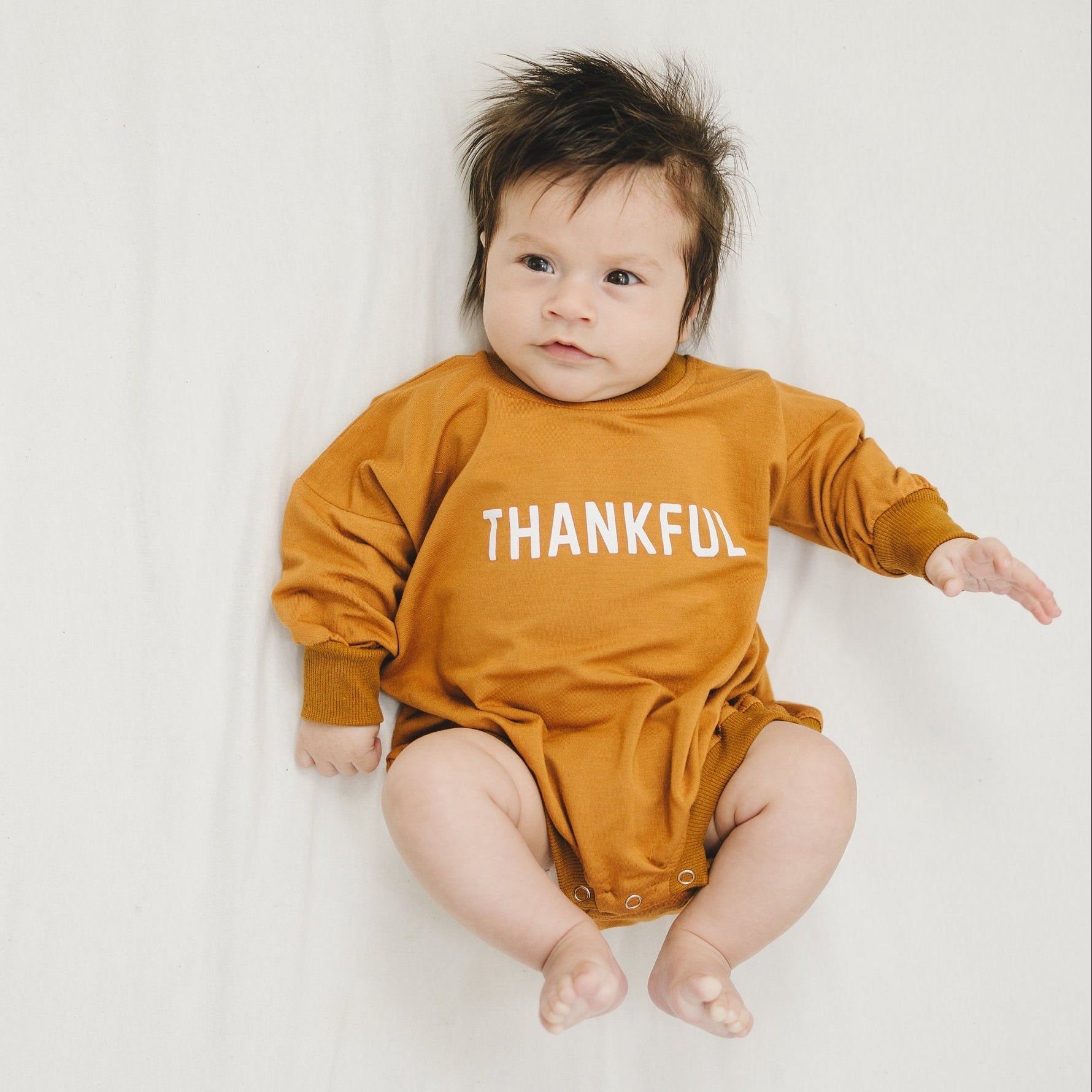 Thankful Bamboo Sweatshirt Romper