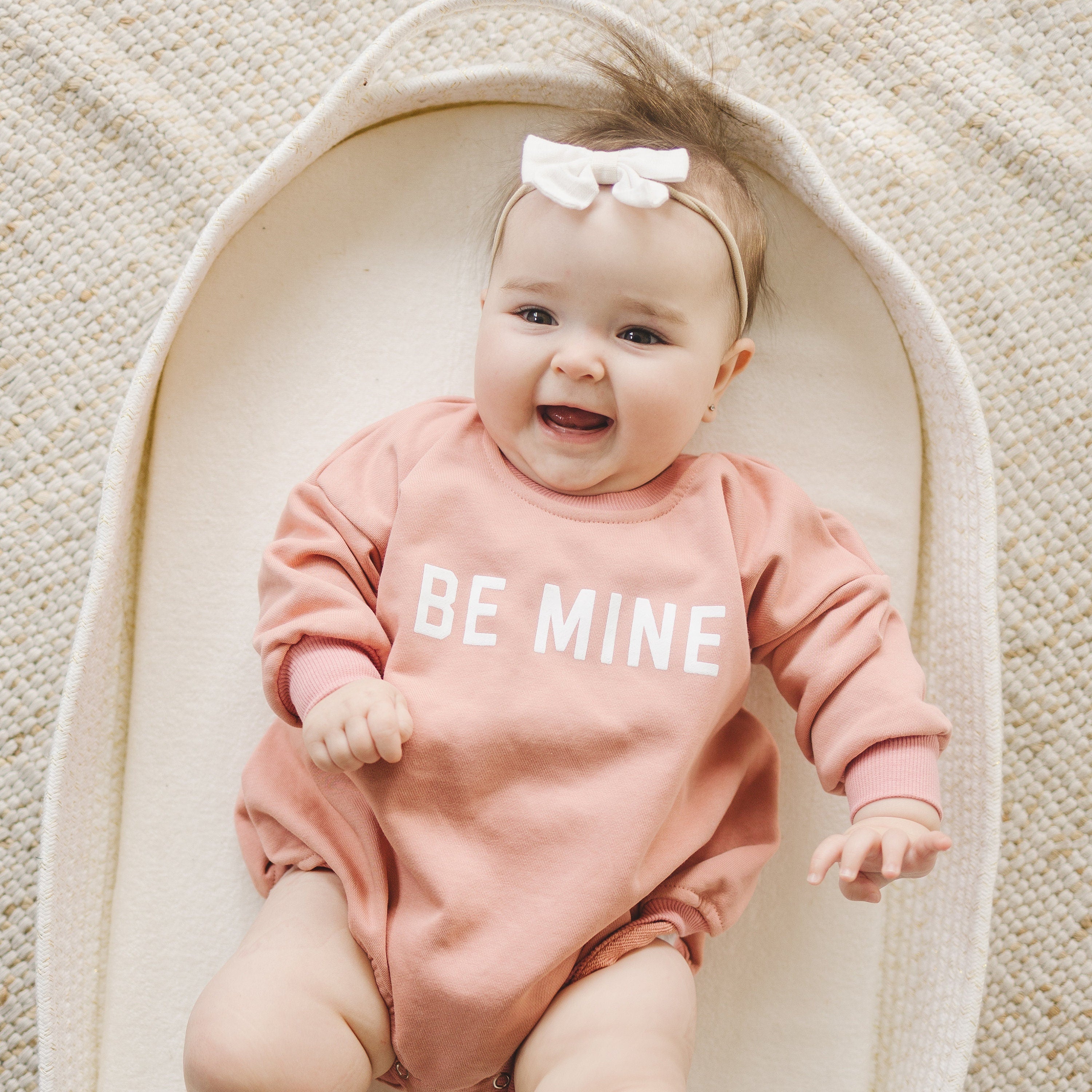 Be Mine Sweatshirt Romper - More Colors