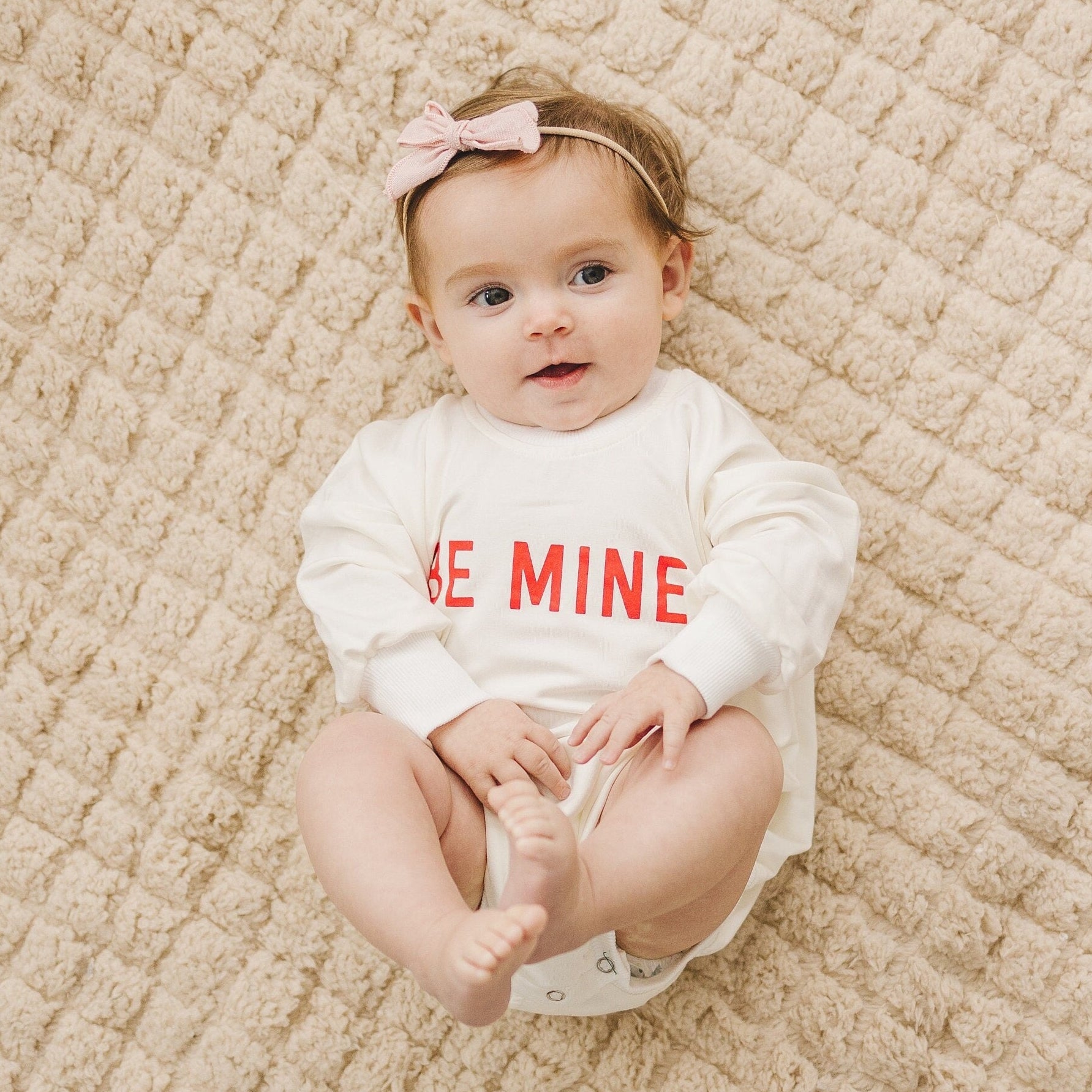 Be Mine Bamboo Sweatshirt Romper