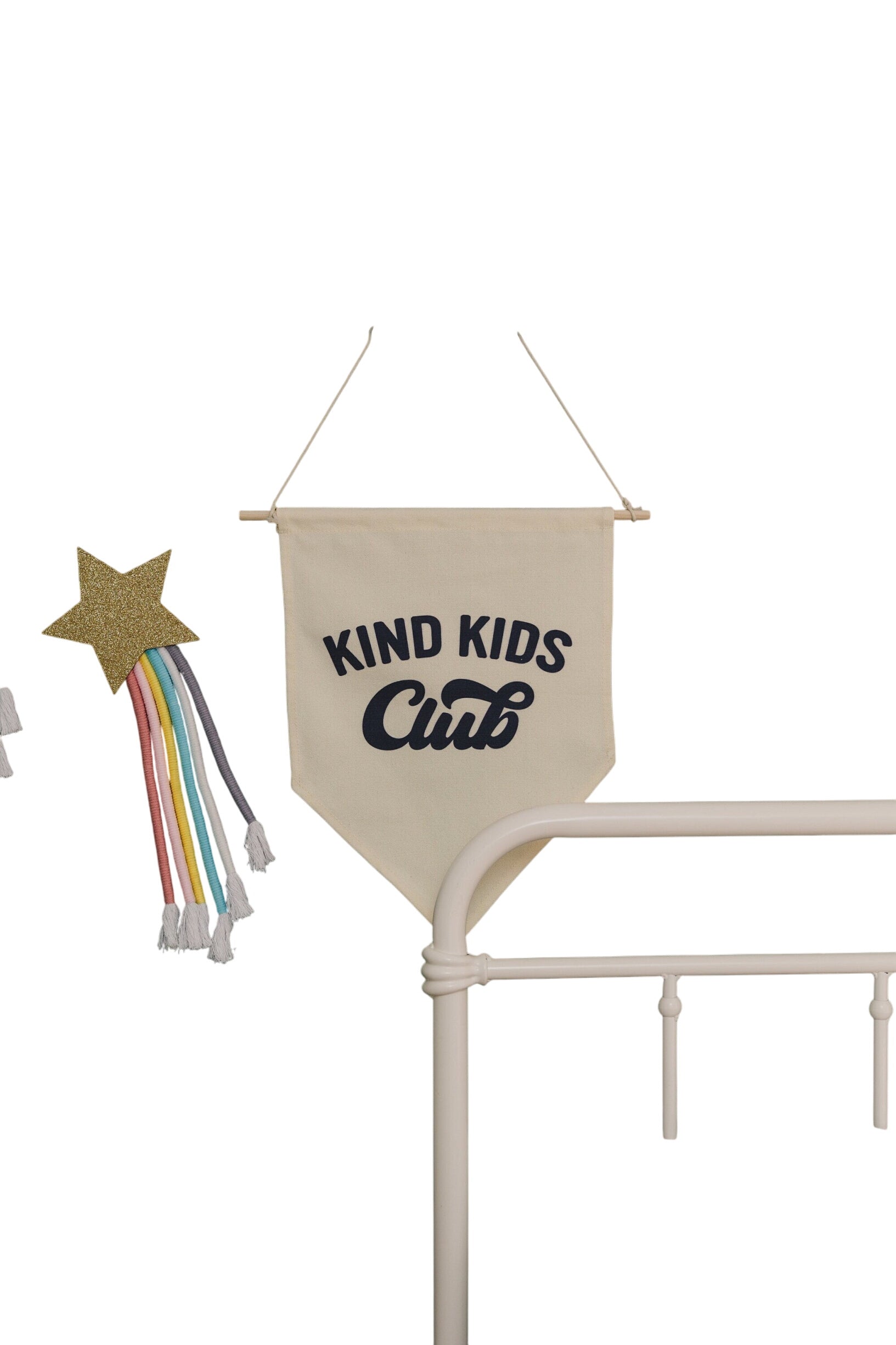 Kind Kids Club Canvas Pennant