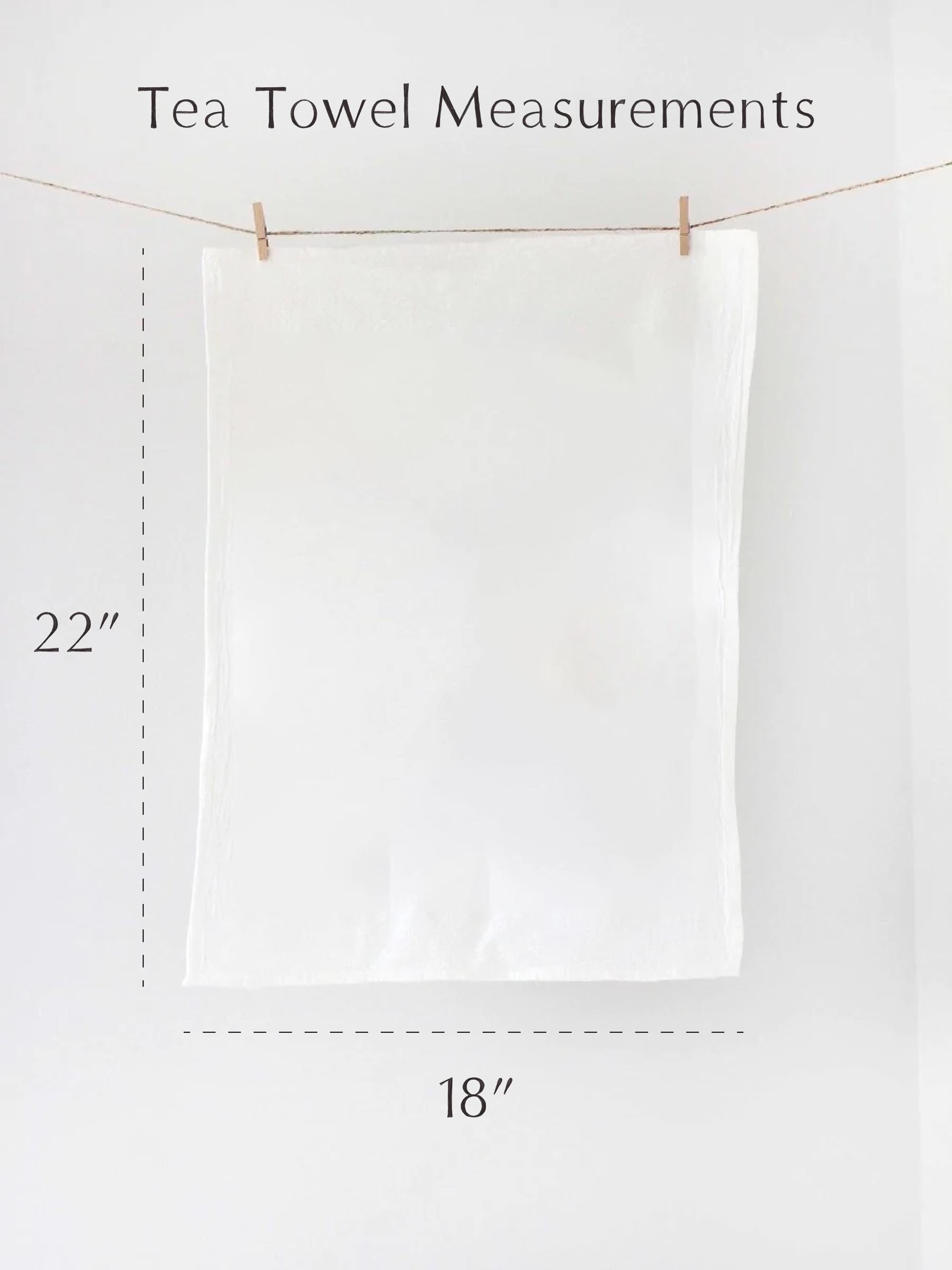 Flower Garden Tea Towel