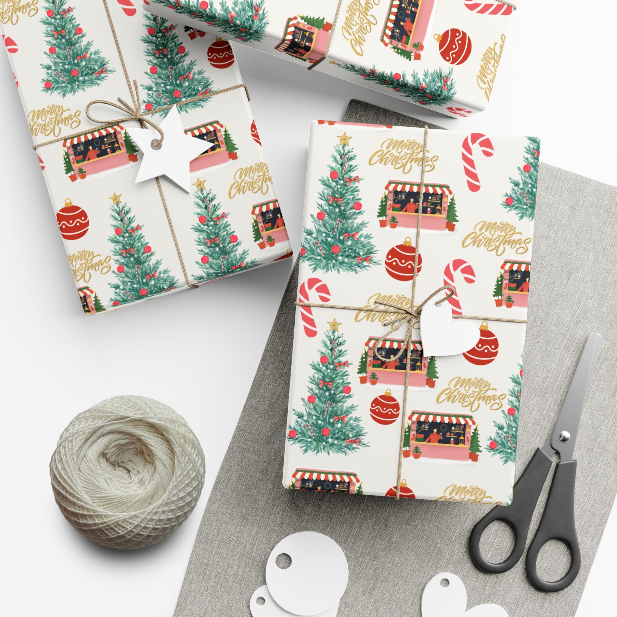 Christmas Shop Wrapping Paper