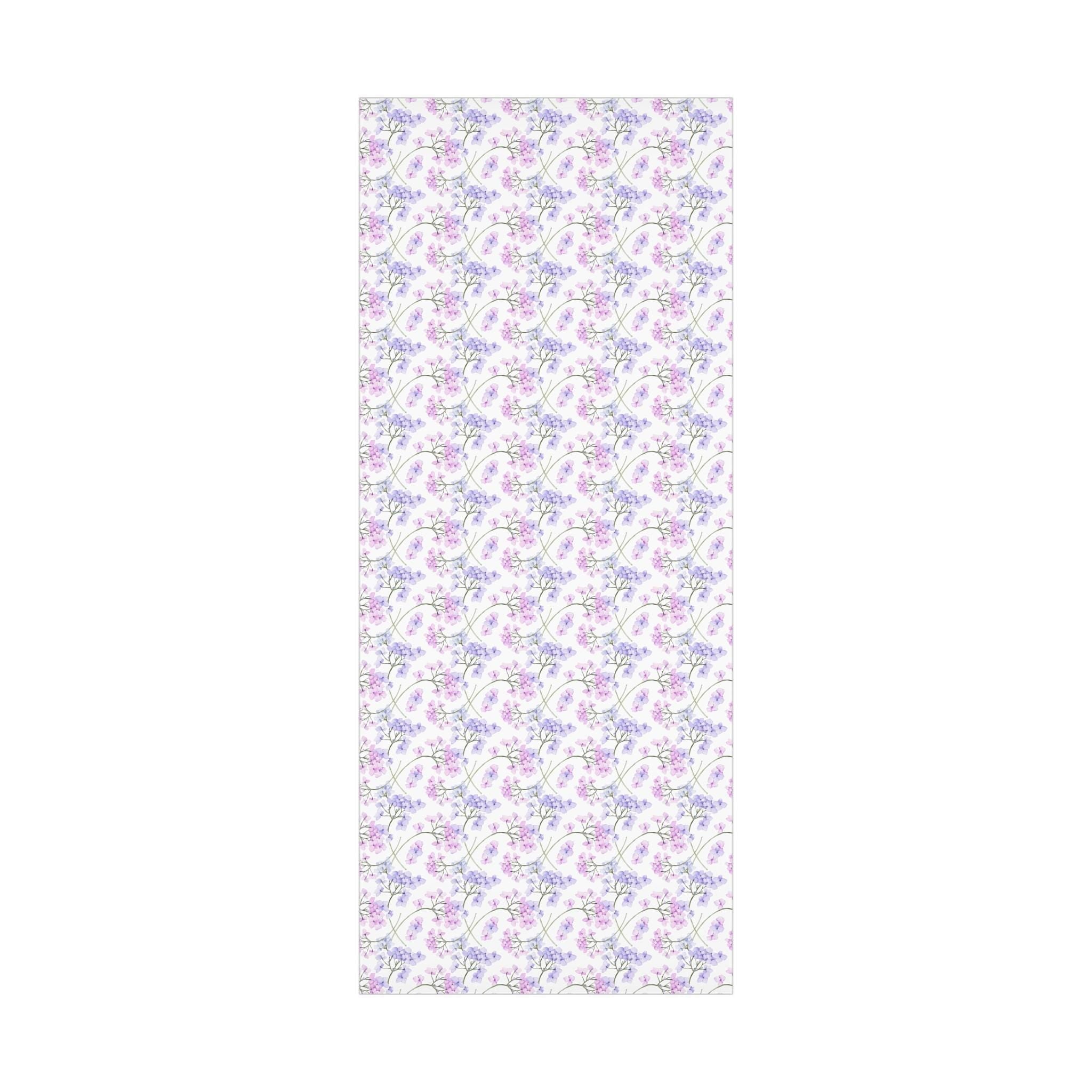 Elegant Hydrangea Wrapping Paper