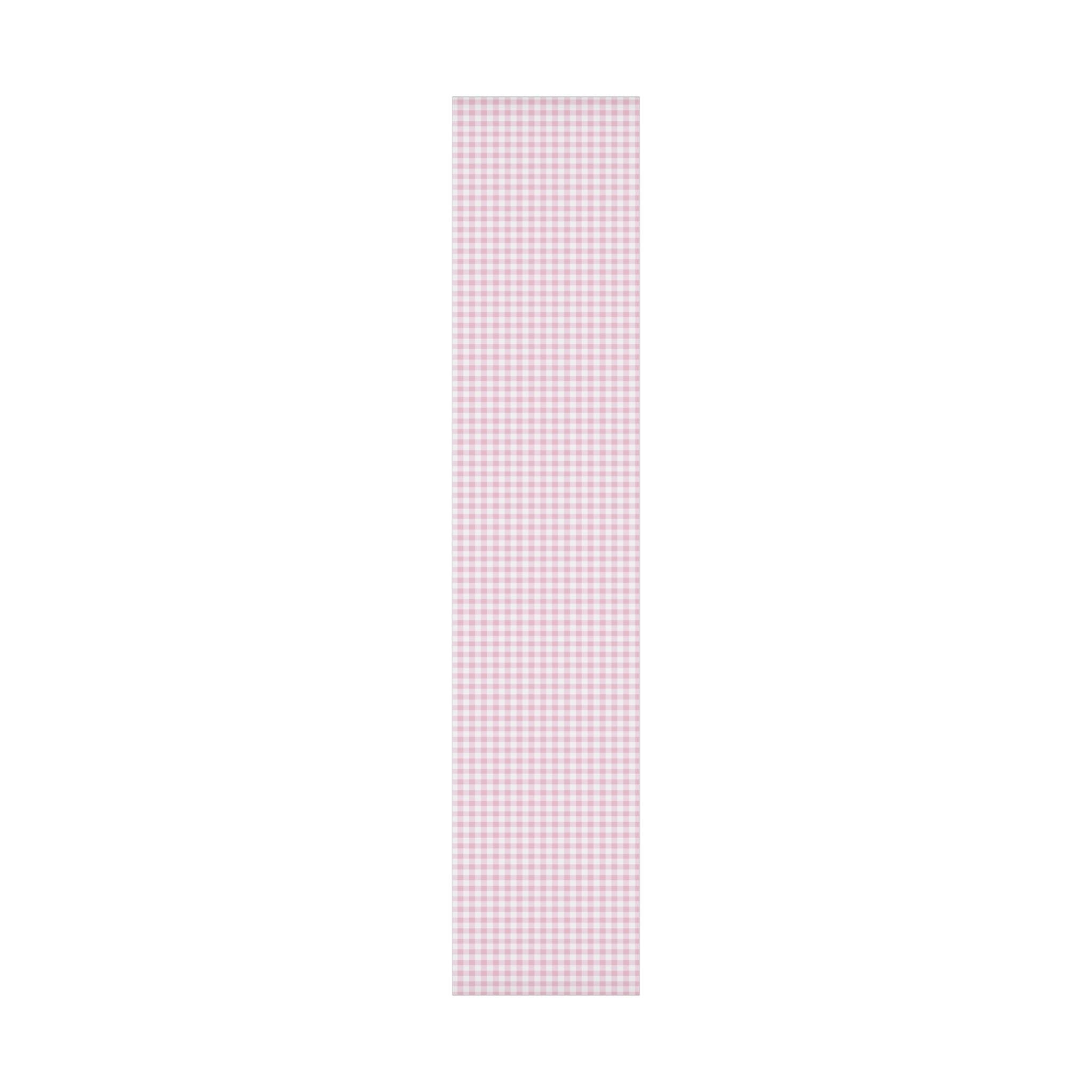 Light Pink Gingham Wrapping Paper