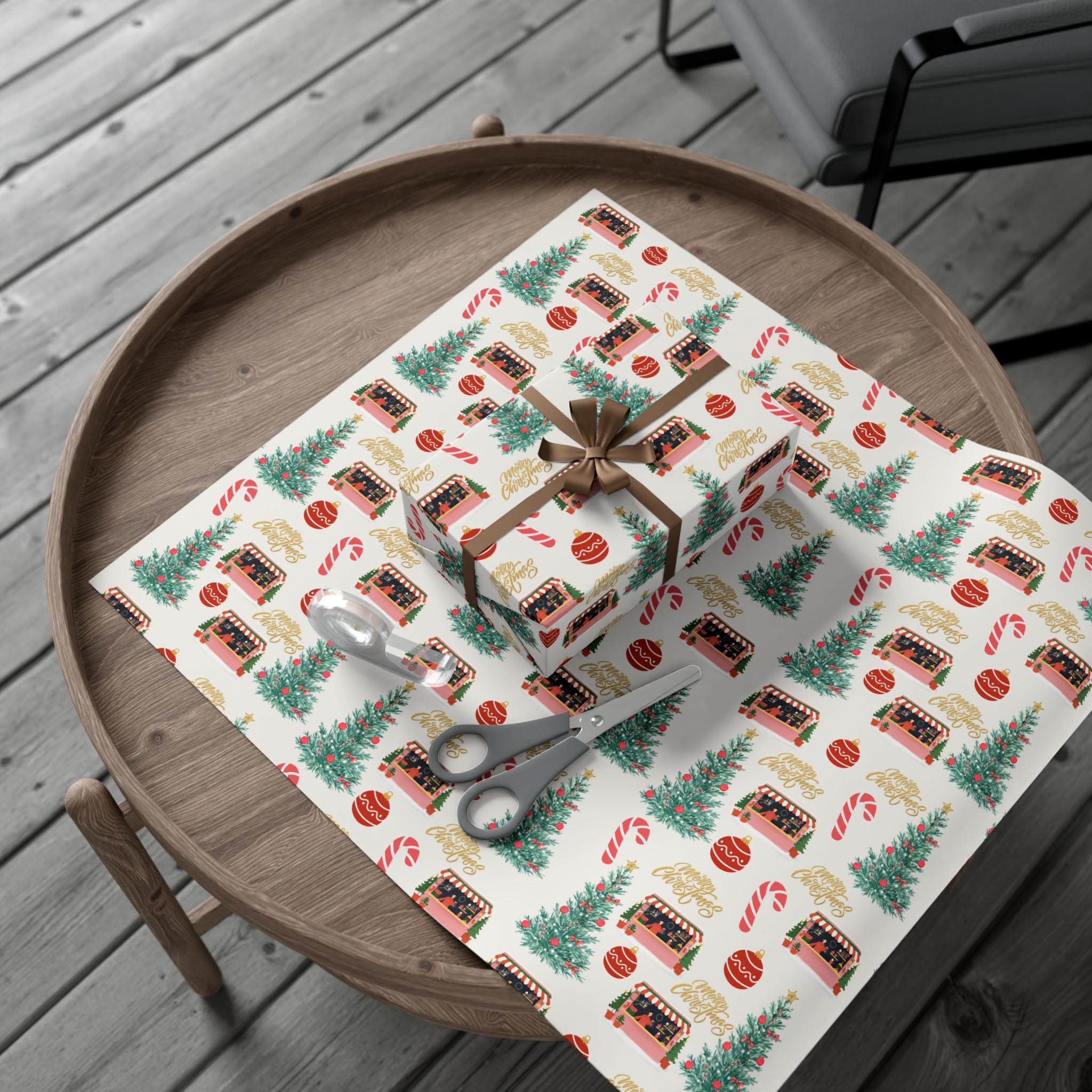 Christmas Shop Wrapping Paper