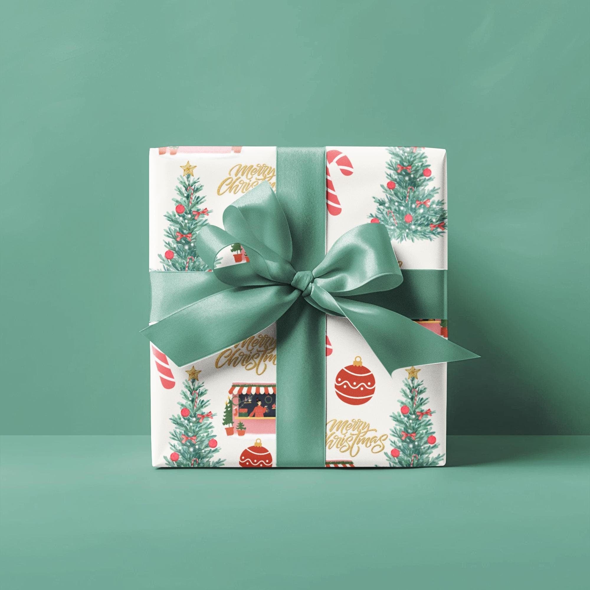 Christmas Shop Wrapping Paper